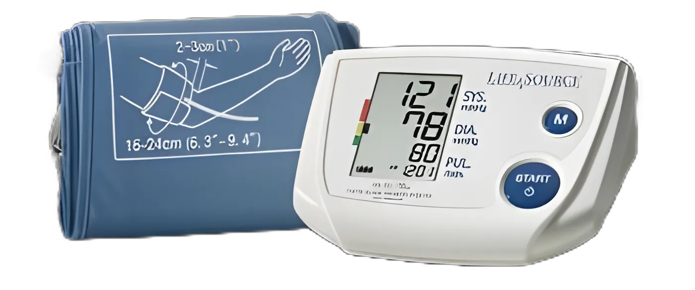 LifeSource™ UA-767PVS Automatic Digital Blood Pressure Monitor with Small Nylon Cuff