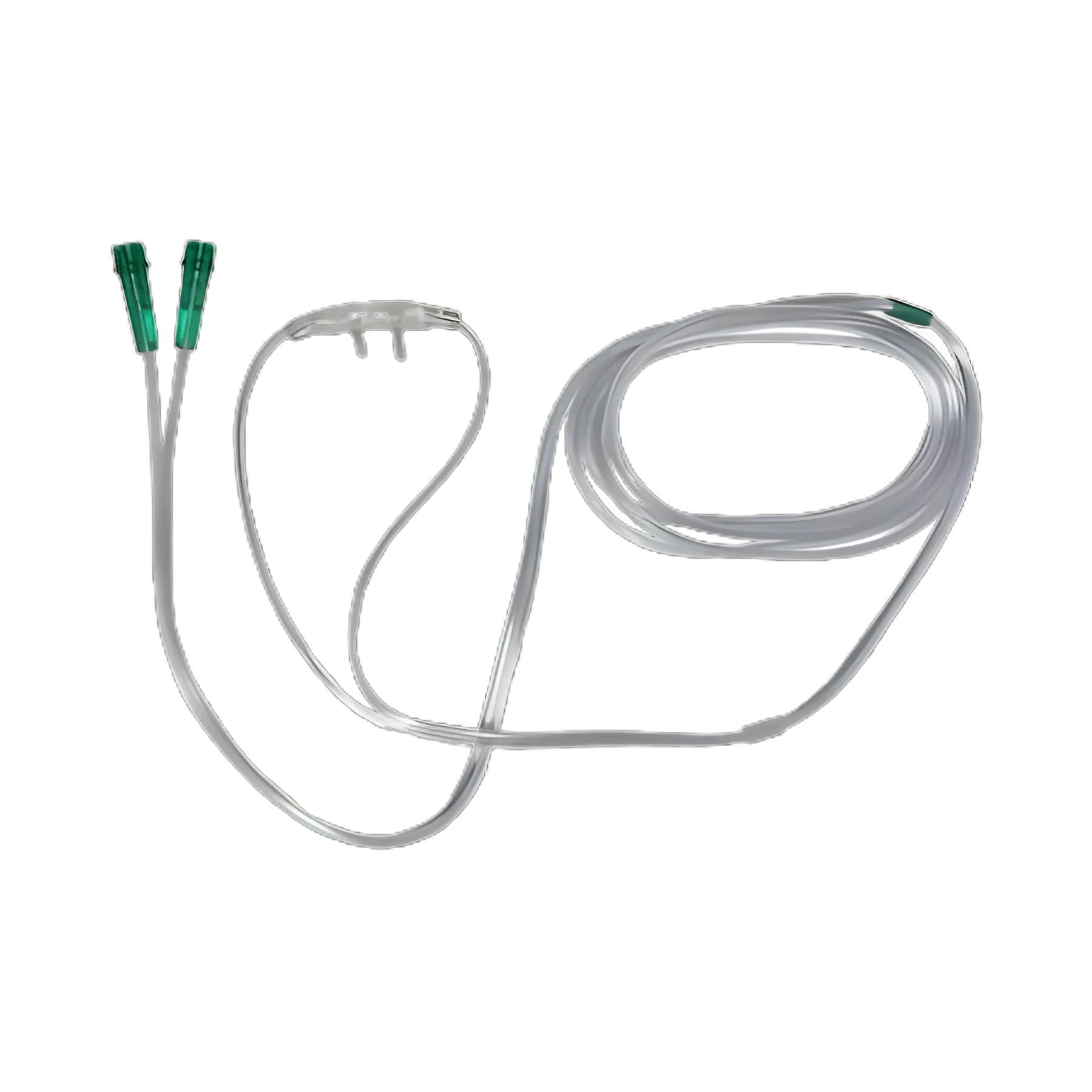 Demand Nasal Cannula Dual Port Delivery Adult Straight Prong / NonFlared Tip