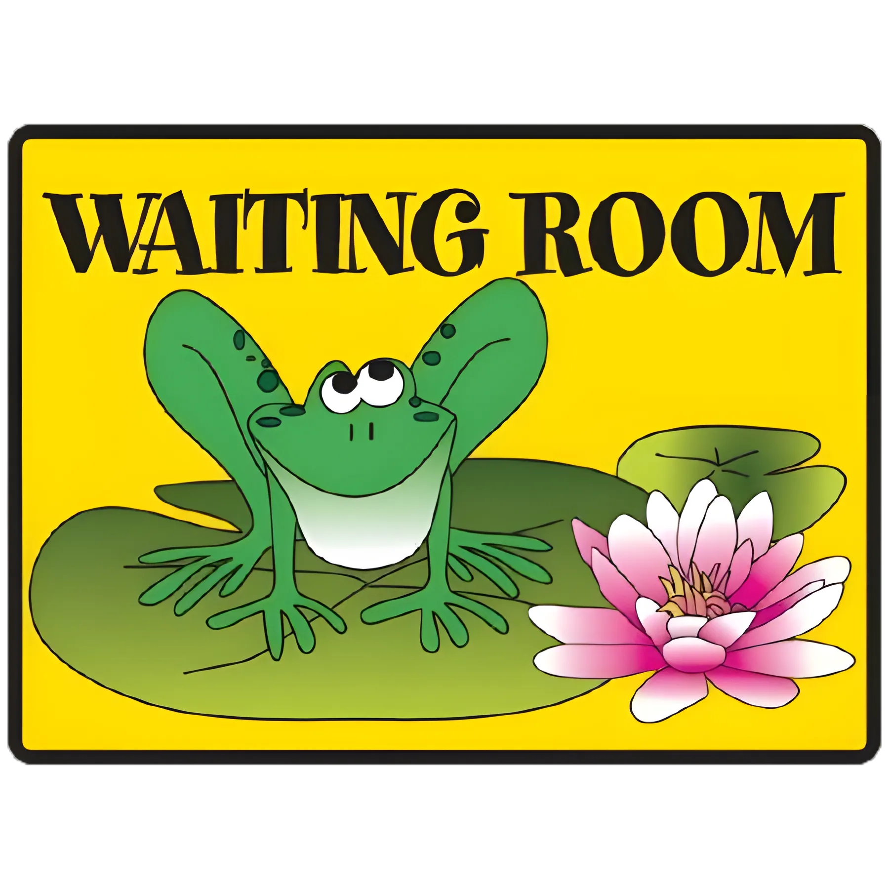 Door / Wall Sign Directory Sign Clinton™ Waiting Room