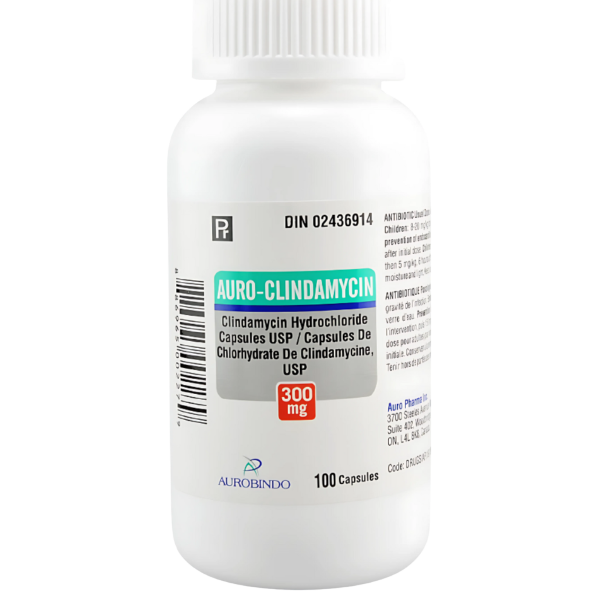 Clindamycin HCl 300 mg Capsules by Aurobindo Pharma - Antibiotic Treatment