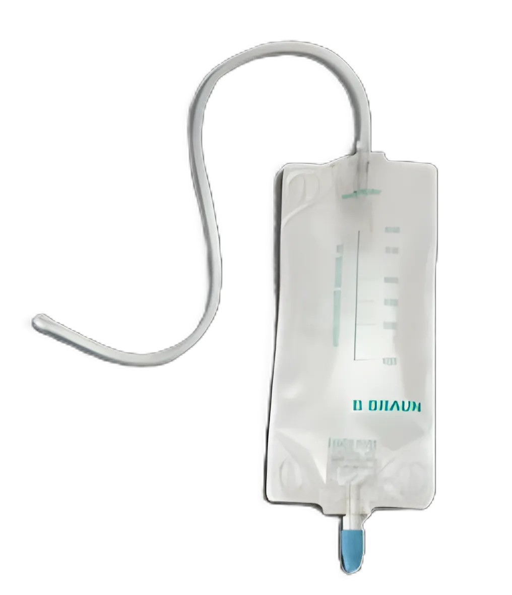 Drainage Bag 20 Inch Tubing 600 mL Sterile Anti-Reflux Barrier