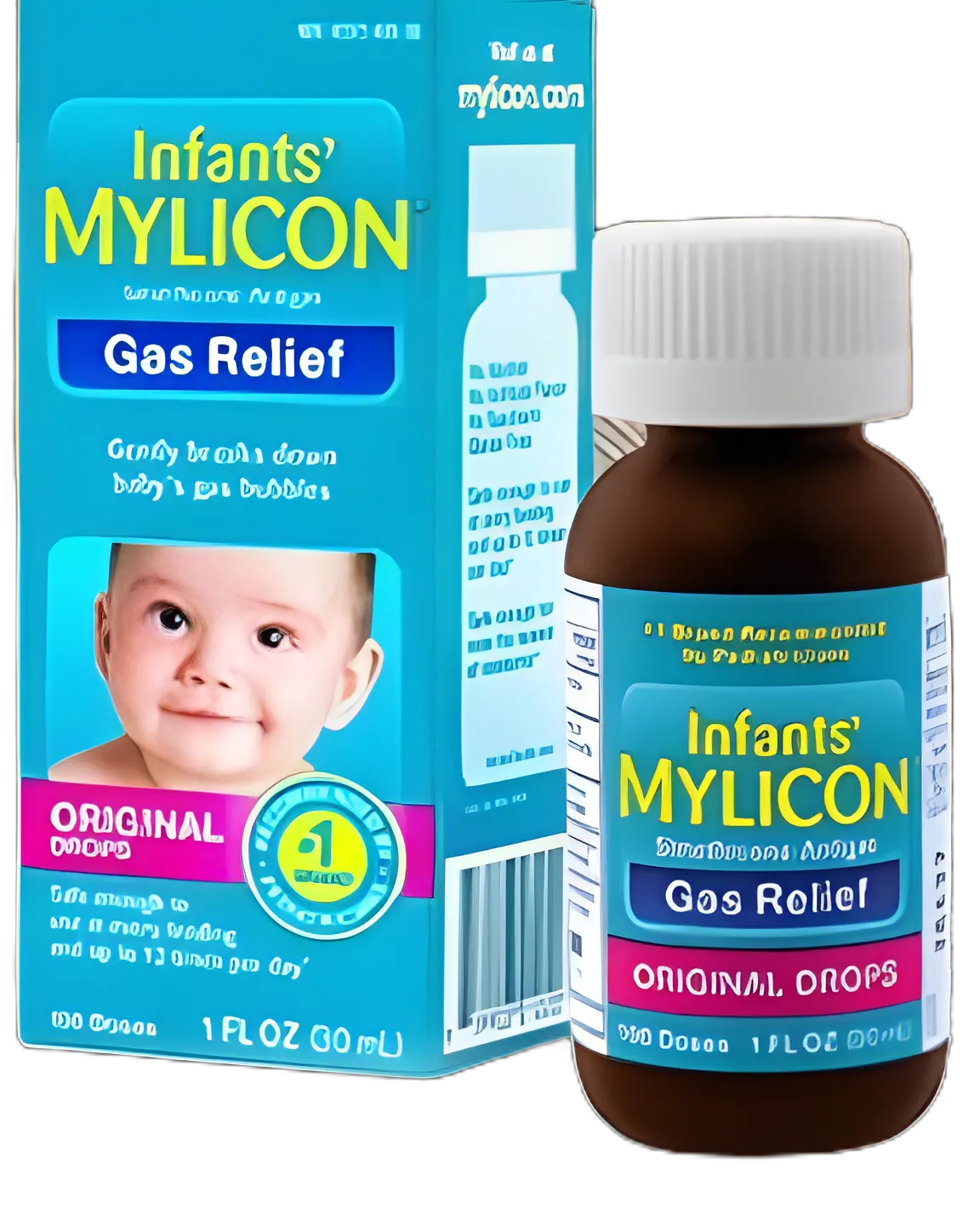 Mylicon® Infant Gas Relief Oral Drops 20 mg/0.3 mL, 1 oz - Infirst Healthcare
