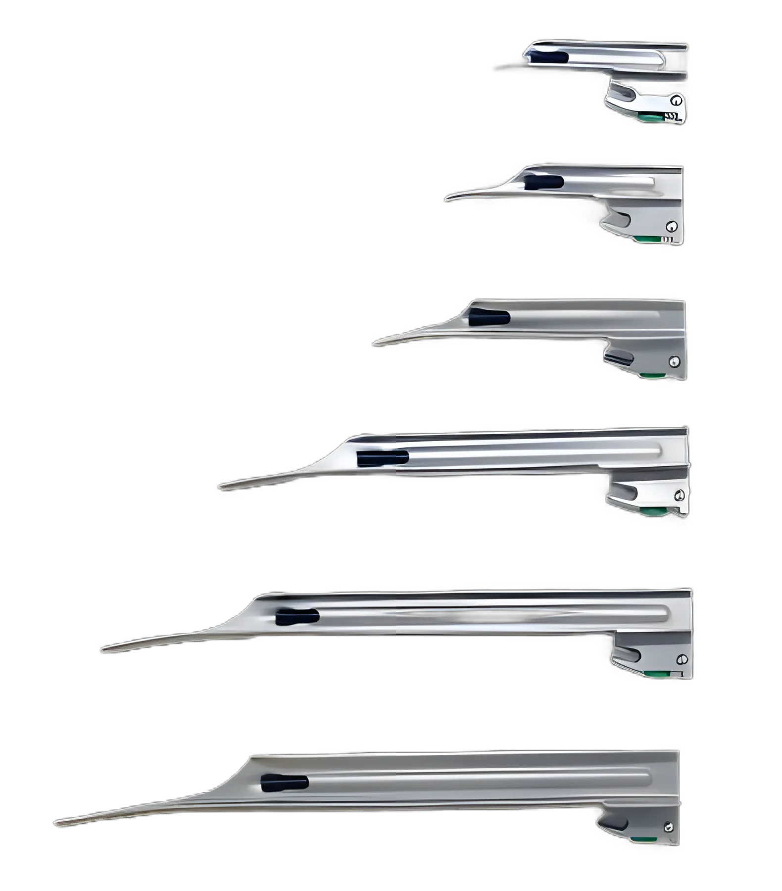 GreenLine® Miller Type Laryngoscope Blade, Size 0 for Newborns - 5-5336-00