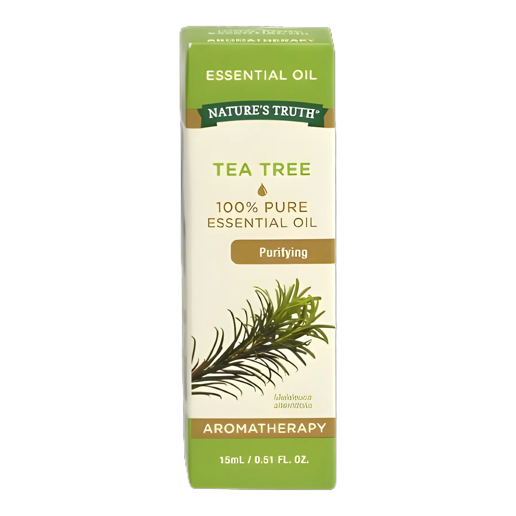 Tea Tree Oil 15 mL by Nature's Truth® - Premium Grade for Therapeutic Use