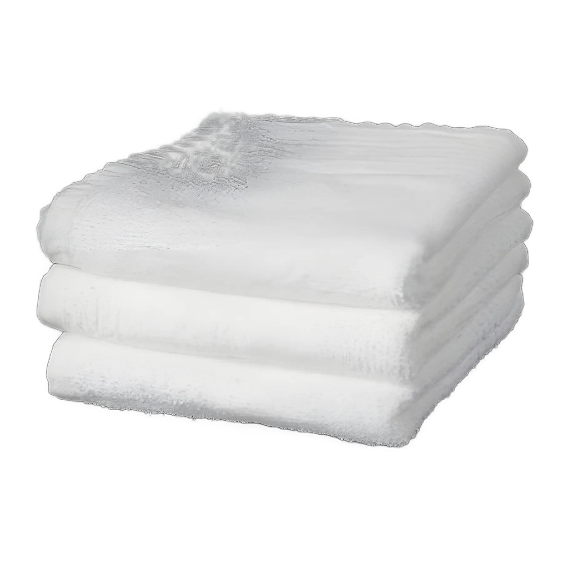 Washcloth Global 12 X 12 Inch White Reusable - 43370700