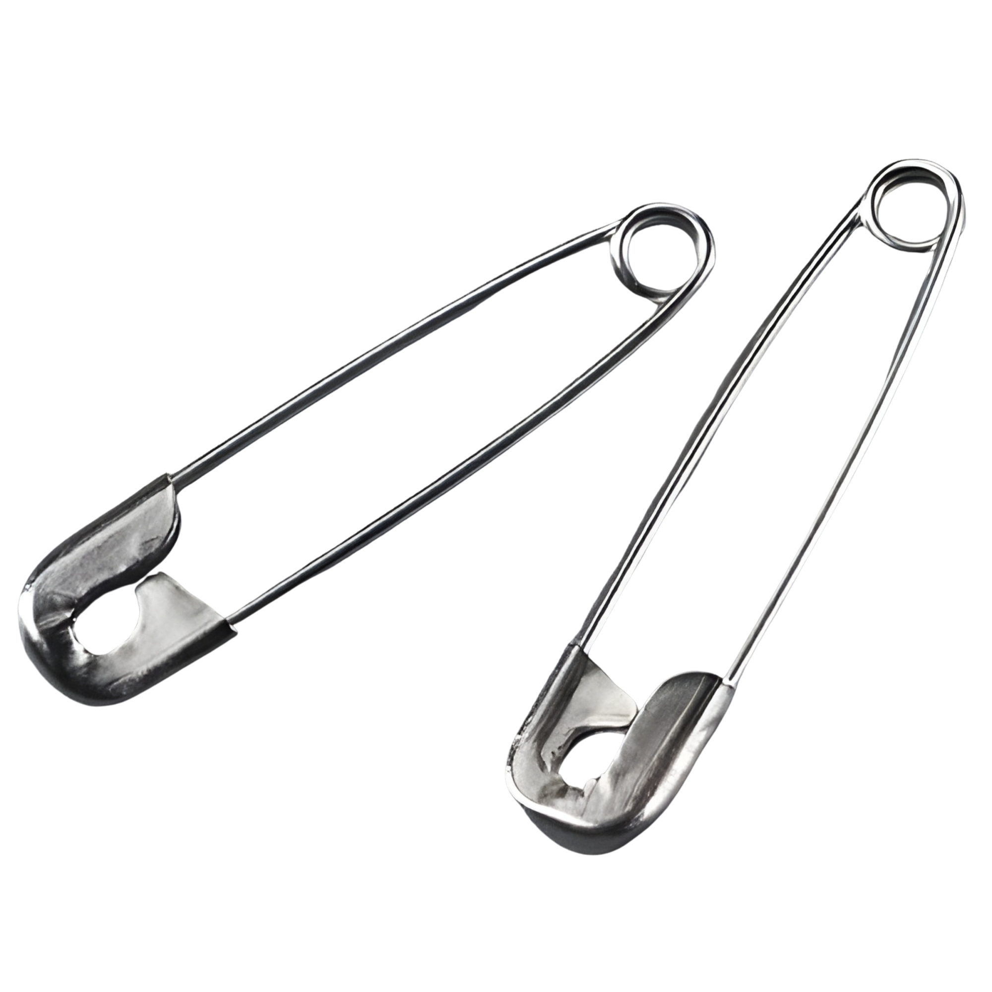 Sterile Stainless Steel Safety Pin, Size 3, 2 Pins/Pack, 50 pk/cs