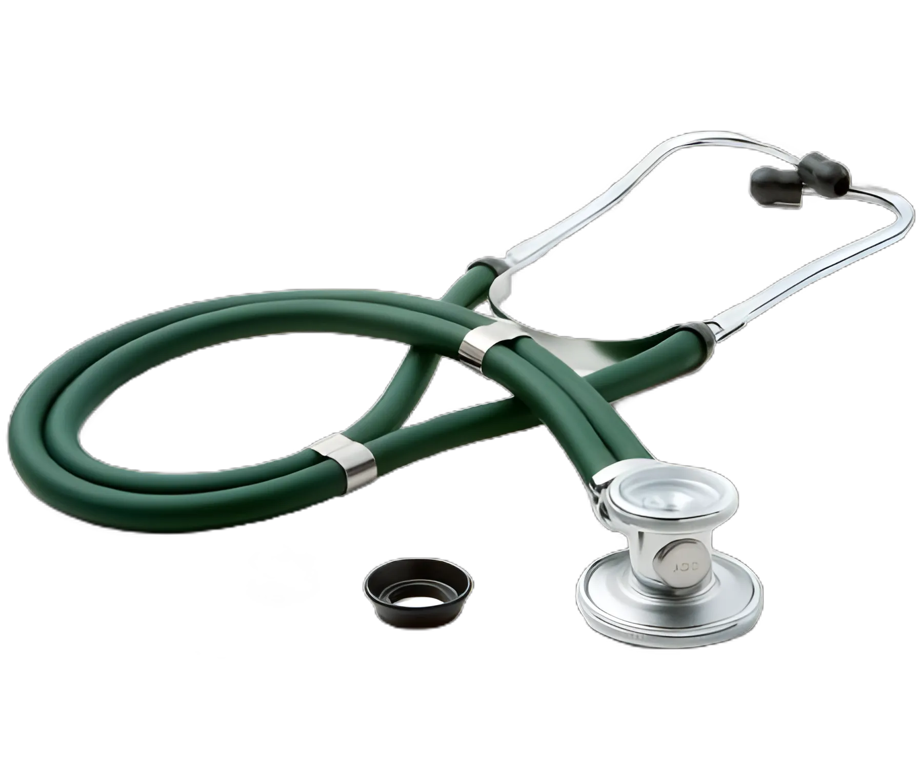 Sprague Stethoscope Adscope® 641 Green 2-Tube 22 Inch Tube Double Sided Chestpiece