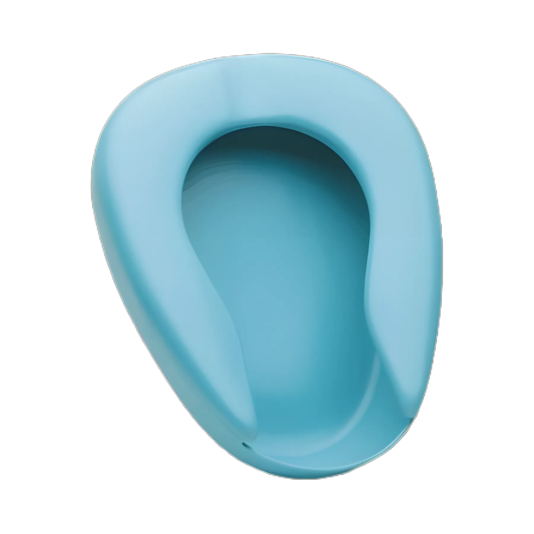 Stackable Bedpan Medegen Blue 2.25 Quart / 2129 mL