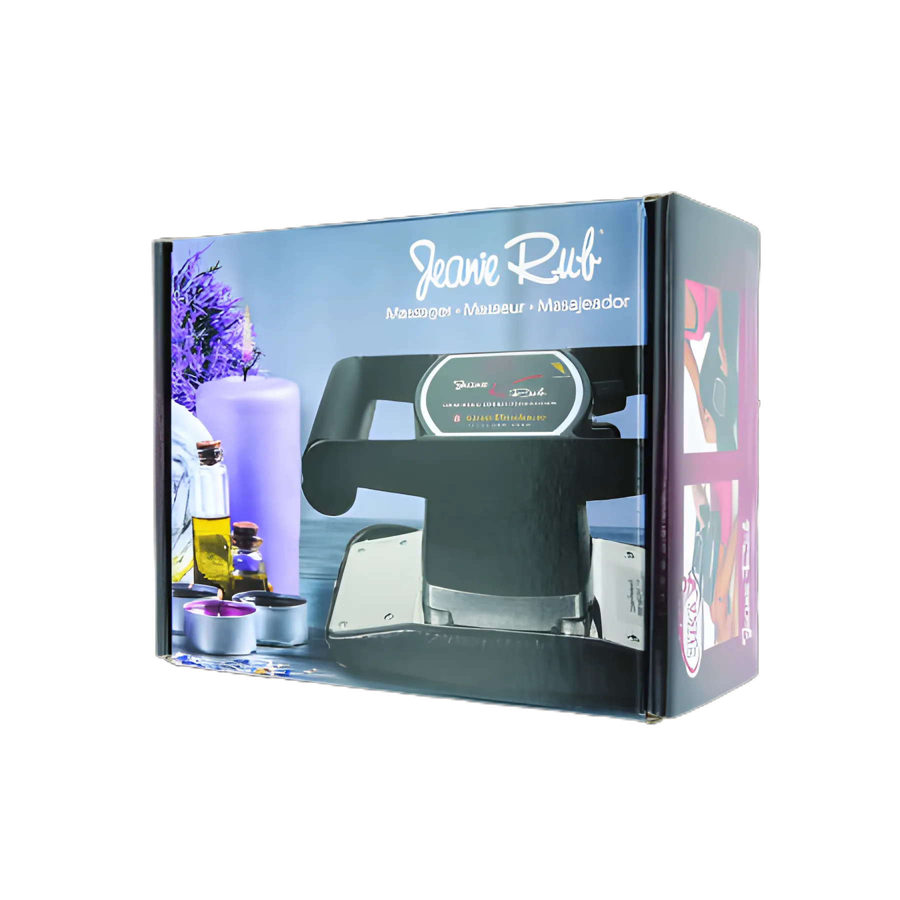 Hand-Held Massager Jeanie Rub® 4 X 9 Inch Pad
