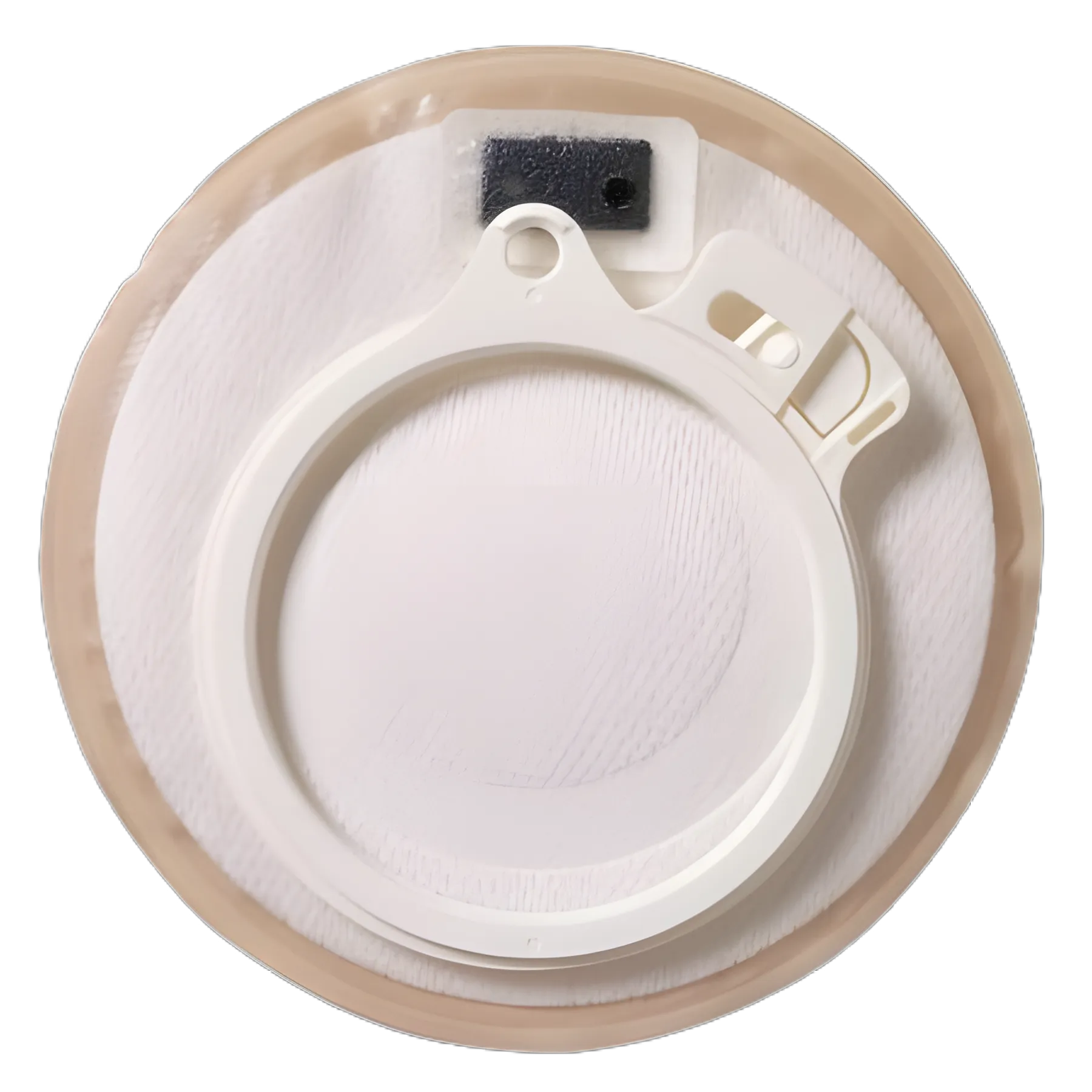 Stoma Cap Assura® 3/8 - 13/4 Inch Stoma, Opaque, Two-Piece