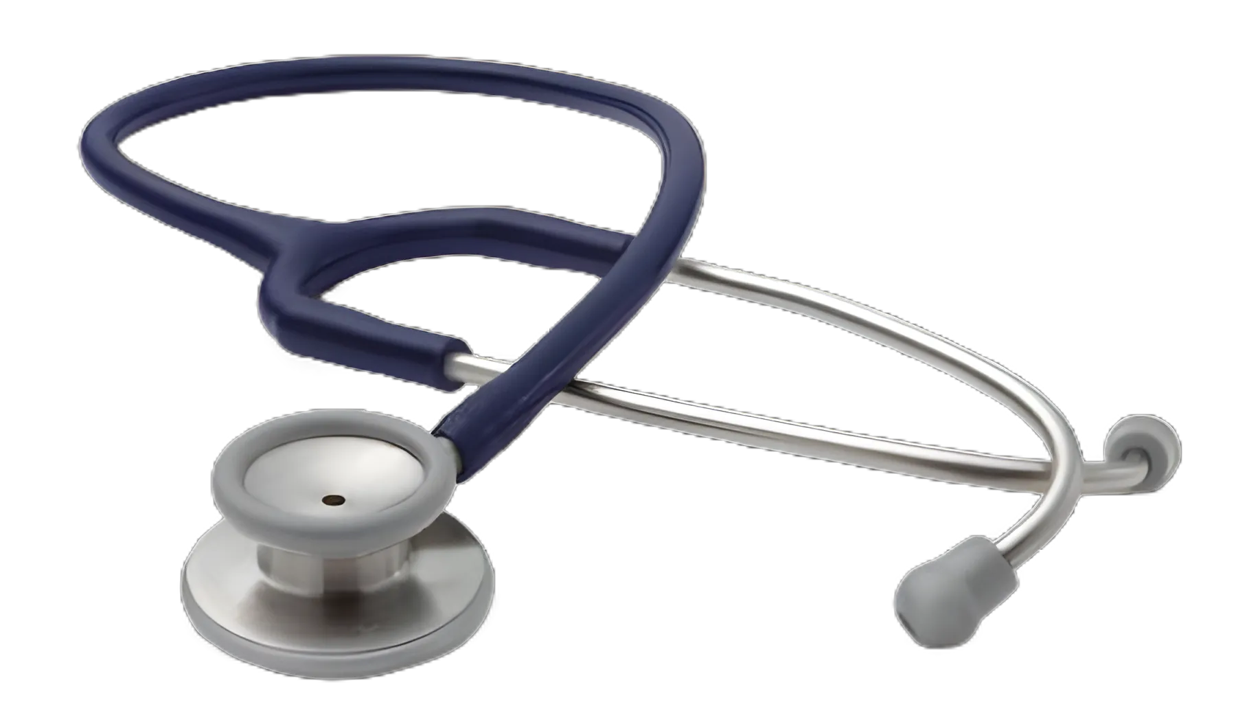 Clinician Stethoscope Adscope® 603 Navy Blue 1-Tube 22 Inch Tube Double Sided Chestpiece