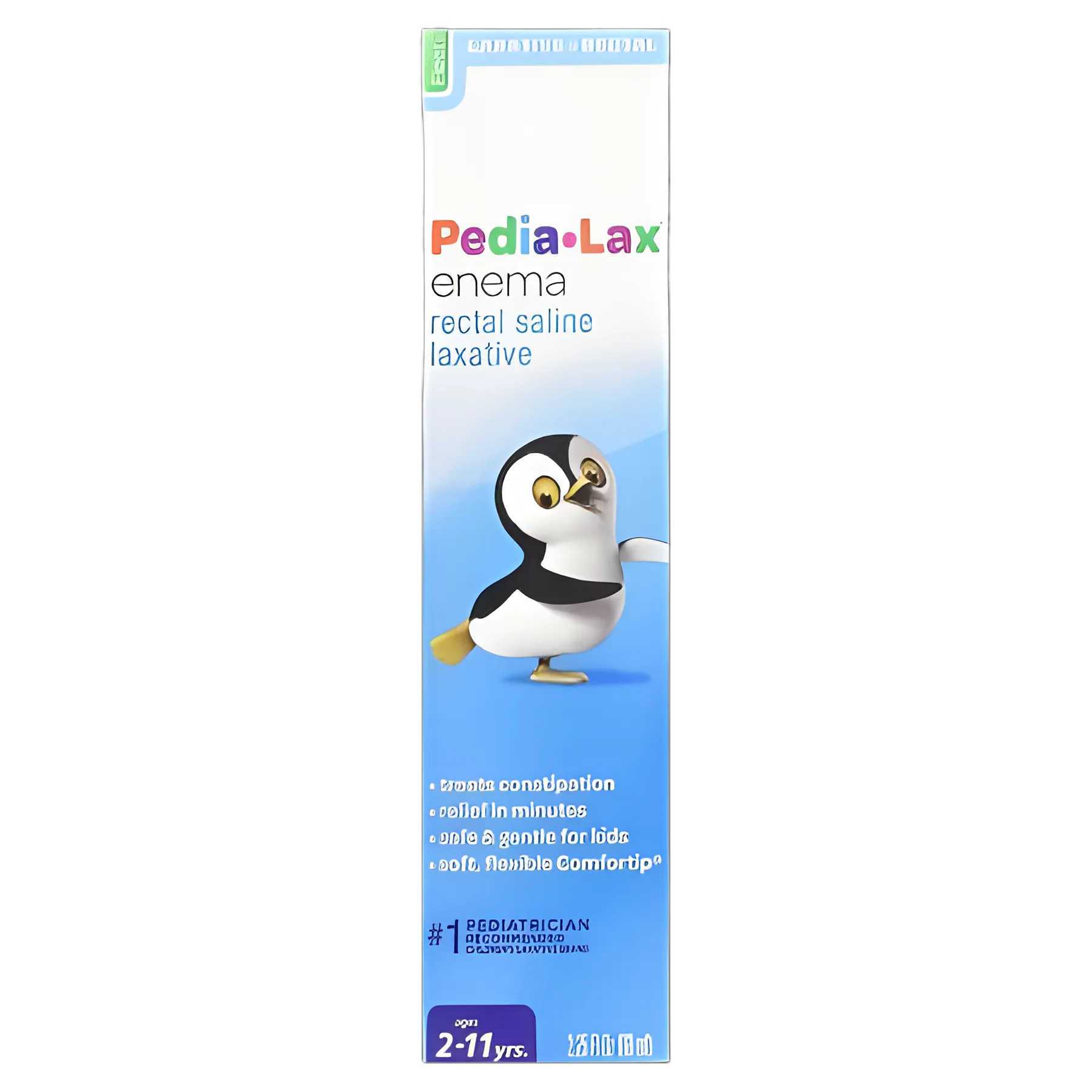Enema Pedia-Lax® 2.25 oz. 19 Gram - 7 Gram Strength Monobasic Sodium Phosphate / Dibasic Sodium Phosphate