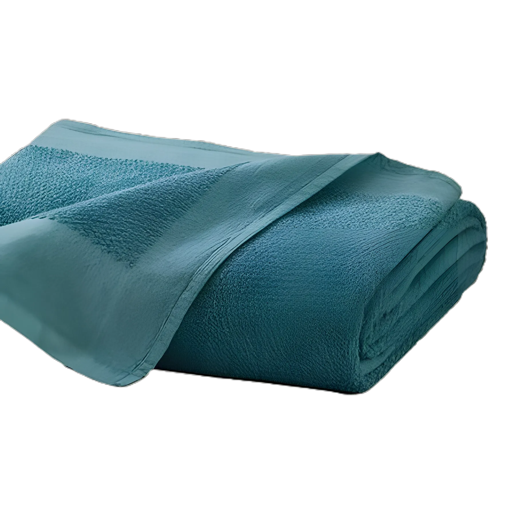 Woven Spread Dual Cover® 74 W X 108 L Inch Cotton 86% / Polyester 14% Saphire Blue