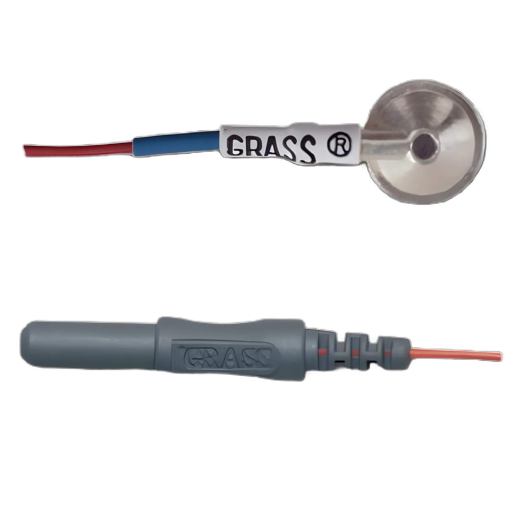 Genuine Grass® EEG Cup Electrode with Kevlar-reinforced Leads - 10 Pack