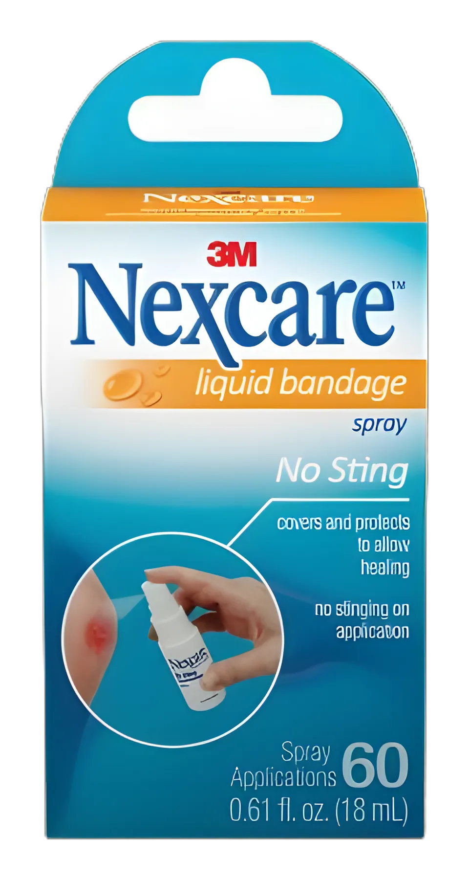 Nexcare™ Liquid Bandage 0.61 oz - Waterproof Wound Cover for Healing