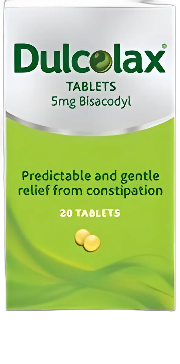 Laxative Dulcolax® Tablet 10 per Box 5 mg Strength Bisacodyl USP