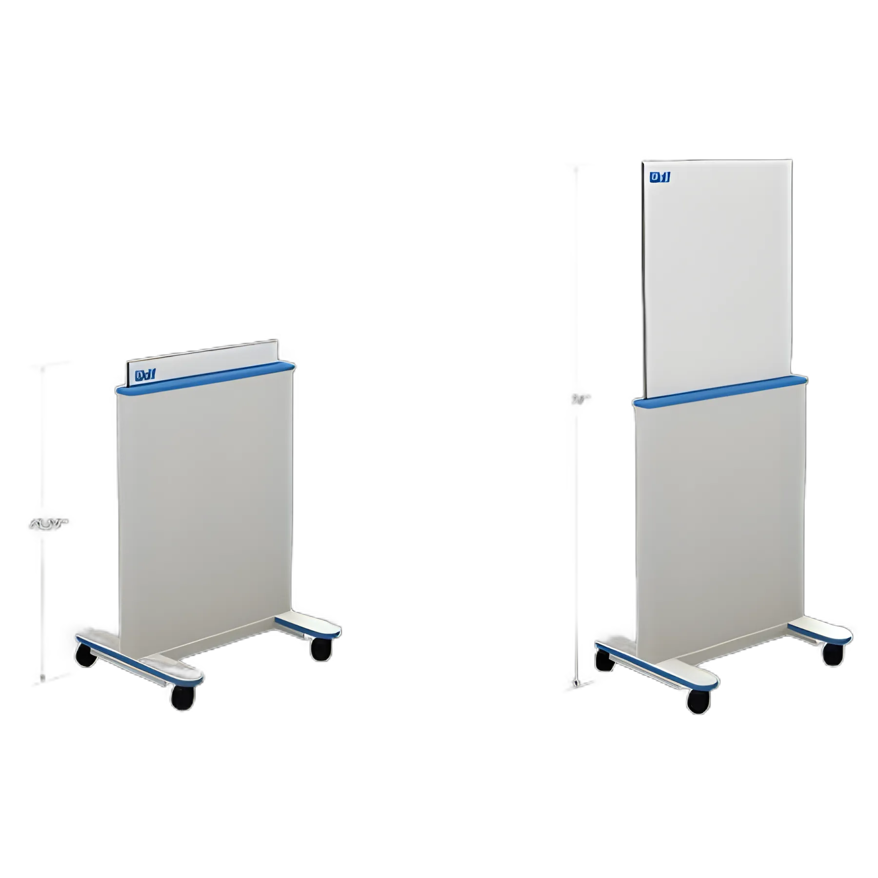 Wolf X-Ray Clear-Pb Mobile Radiation Shield Barrier