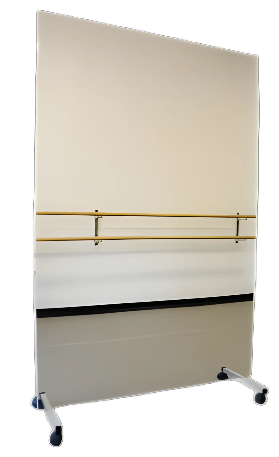 Ultra-Safe™ Mobile Glassless Mirror 24x24x72 - Medical Grade, Shatterproof