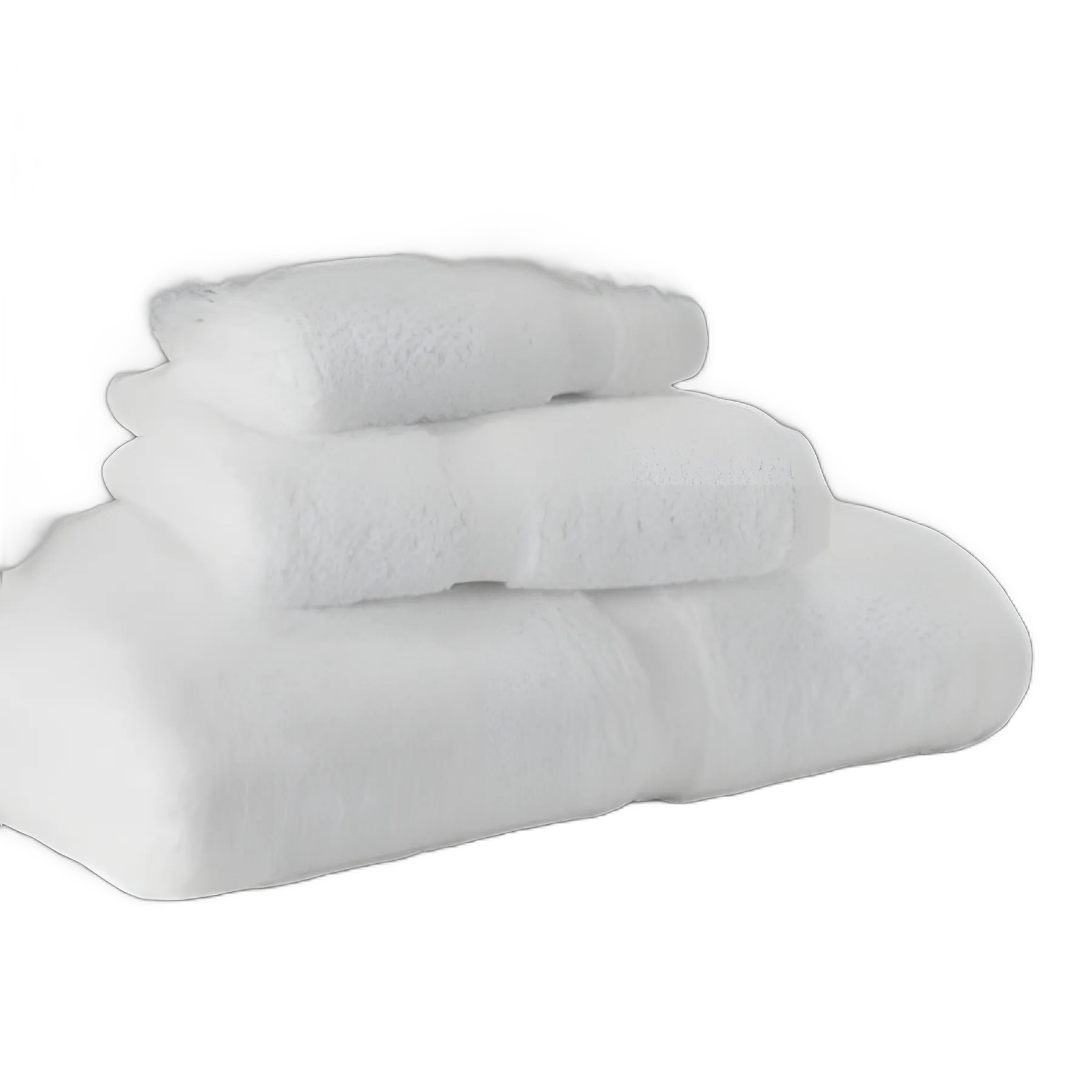 Washcloth Express Line Classic Cam 12 X 12 Inch White Reusable