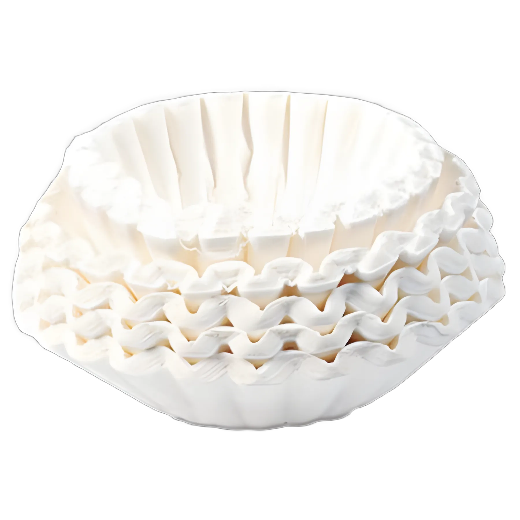 Flat Bottom Coffee Filters, 12 Cup Size, 250/Pack