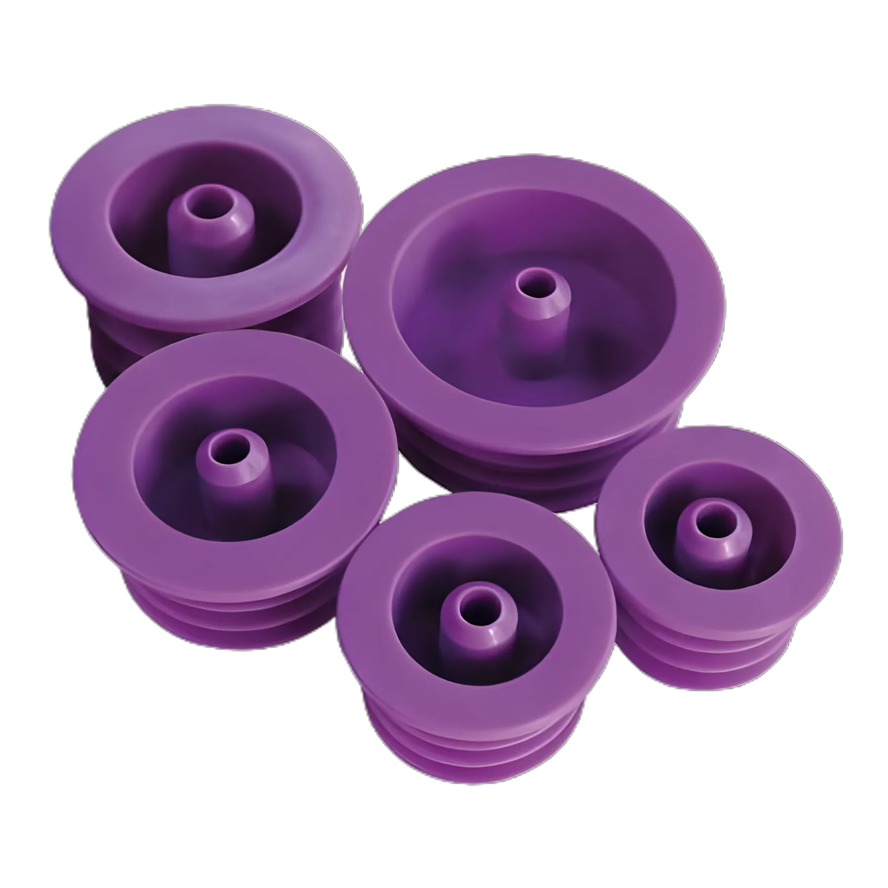 Enteral Bottle Adapter with ENFit Connector Size 1, 12 to 15 mm, Purple, Single Use