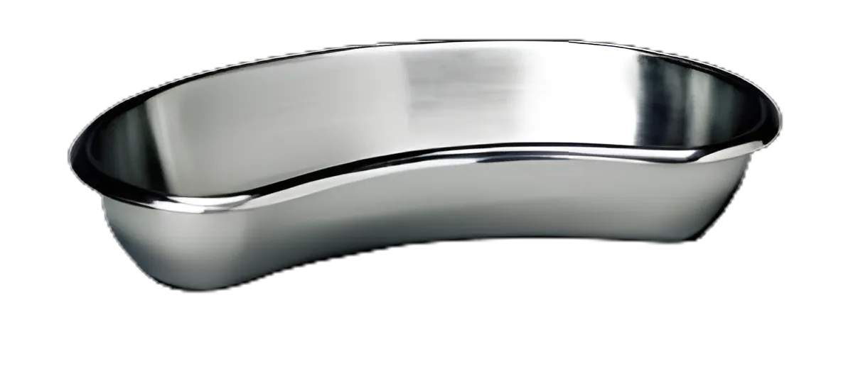 Emesis Basin Grafco® Silver 13 oz. Stainless Steel Reusable