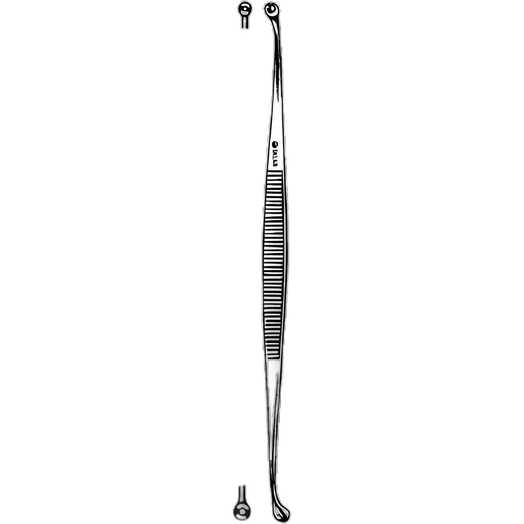 Comedone Extractor Sklar® Unna 5-3/4 Inch Length Stainless Steel