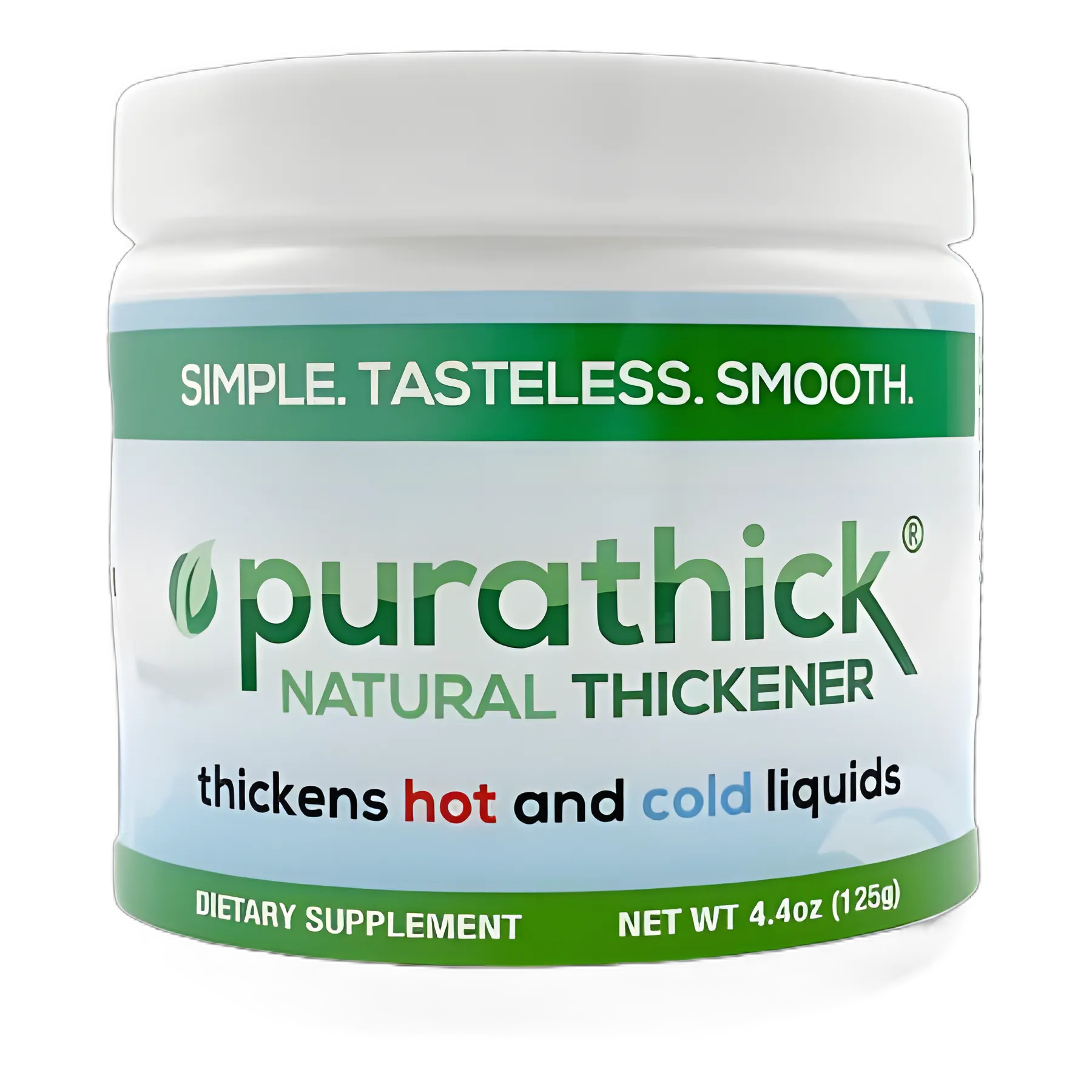 Food and Beverage Thickener purathick™ 4.4 oz. Jar Unflavored Powder IDDSI Level 1 Slightly Thick
