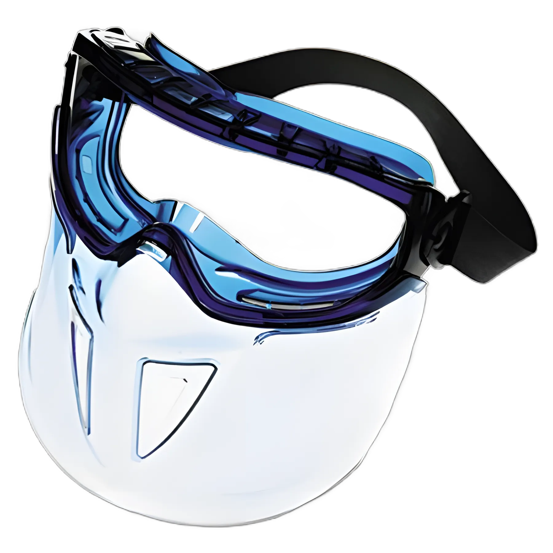KleenGuard™ V90 Series Medical Face Shield with Blue Frame and Clear Lens
