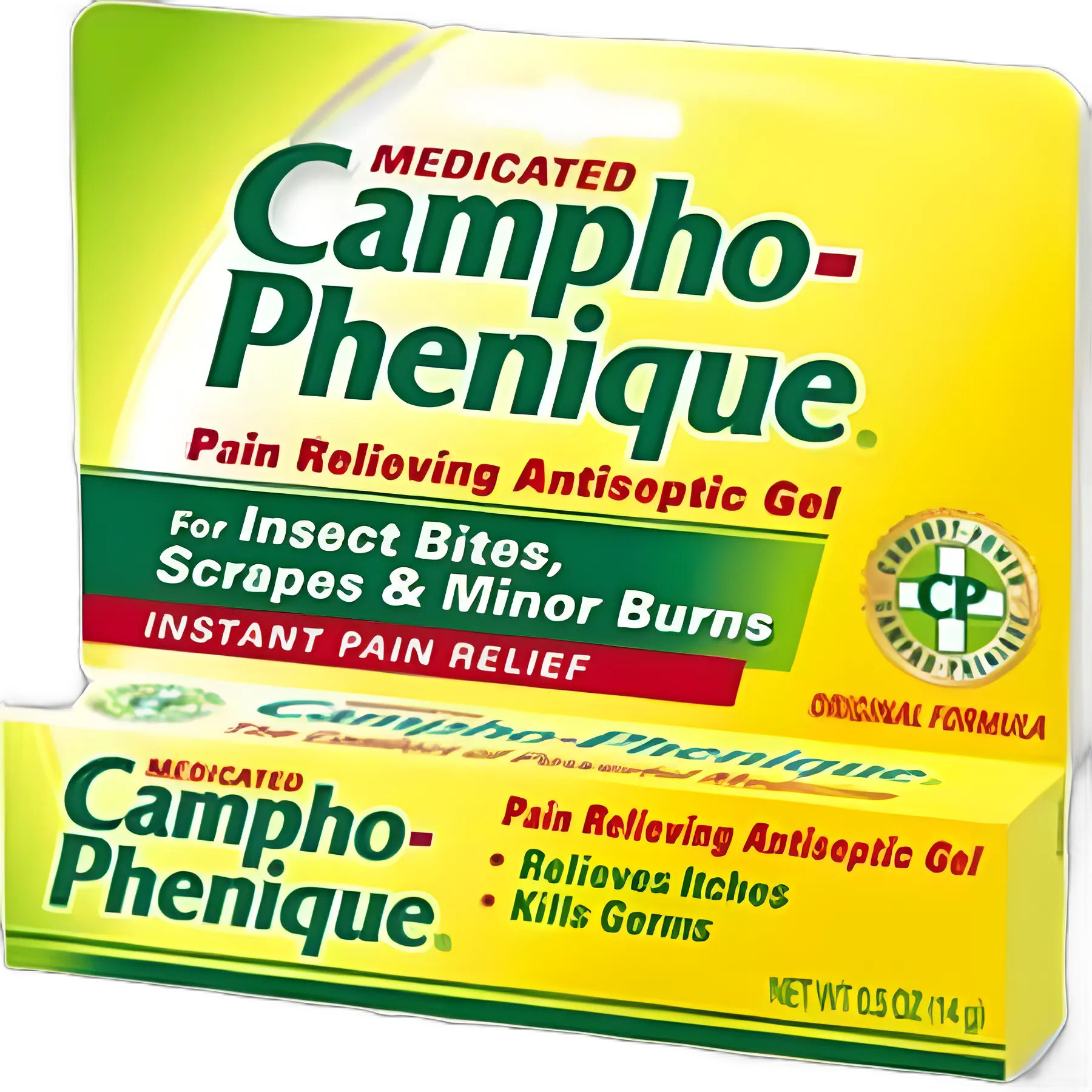 Campho-Phenique® Cold Sore Treatment Gel - 10.8% Camphor / 4.7% Phenol, 0.5 oz