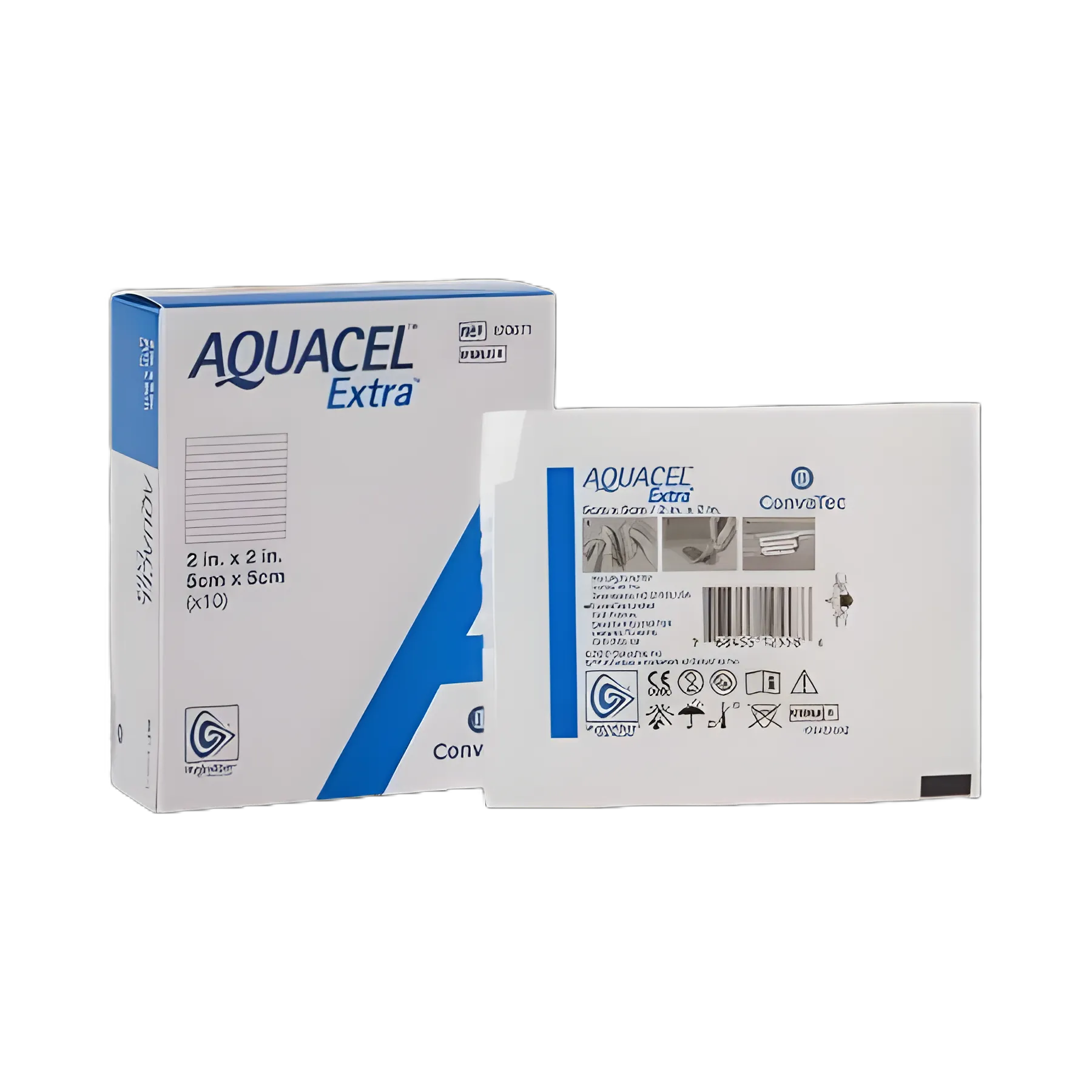 Gelling Fiber Wound Dressing Aquacel® Extra™ 2 X 2 Inch Square Sterile