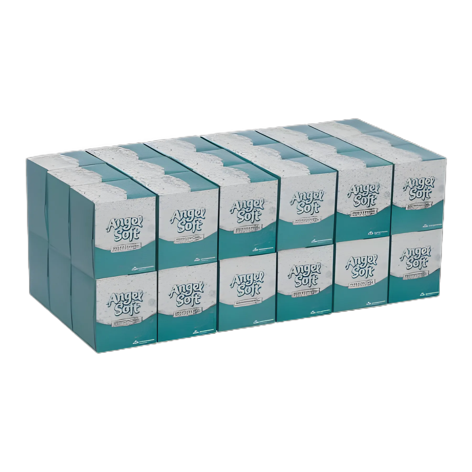 Angel Soft Professional Series® Premium 2-Ply Facial Tissue, 96 Count - White