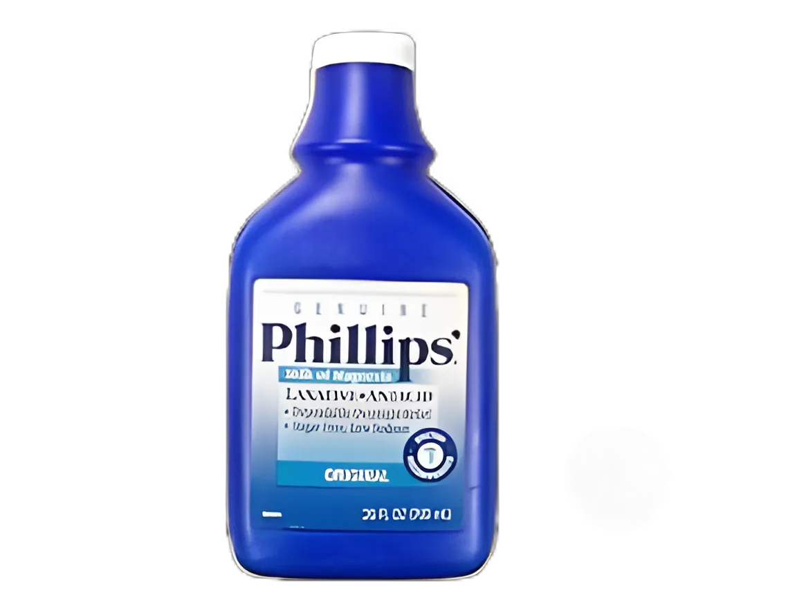 Laxative Phillips'® Milk of Magnesia Original Flavor Oral Suspension 26 oz. 400 mg / 5 mL Strength Magnesium Hydroxide