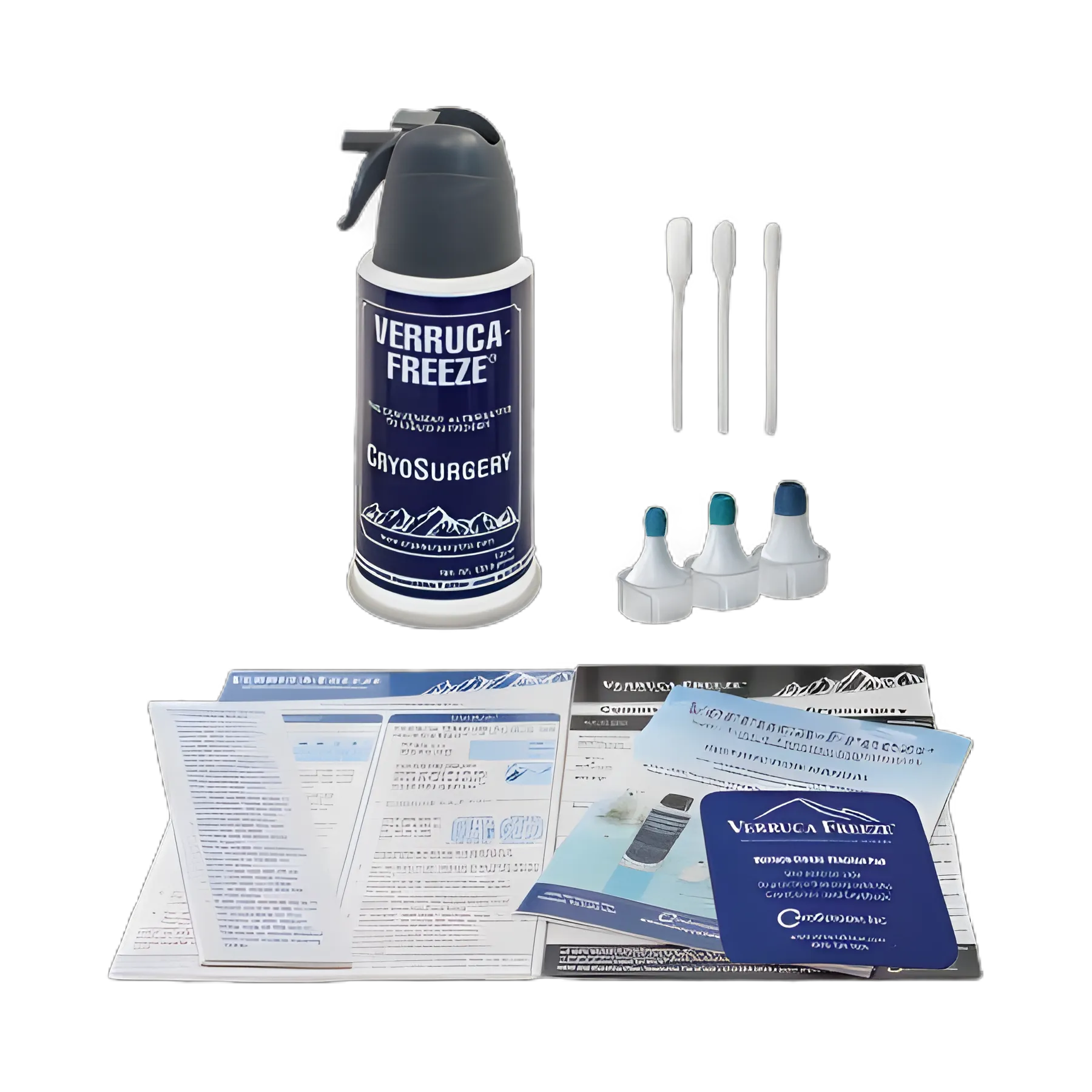 Verruca-Freeze® Cryosurgery Kit for Skin Lesions | 15 Bud / 3 Cones