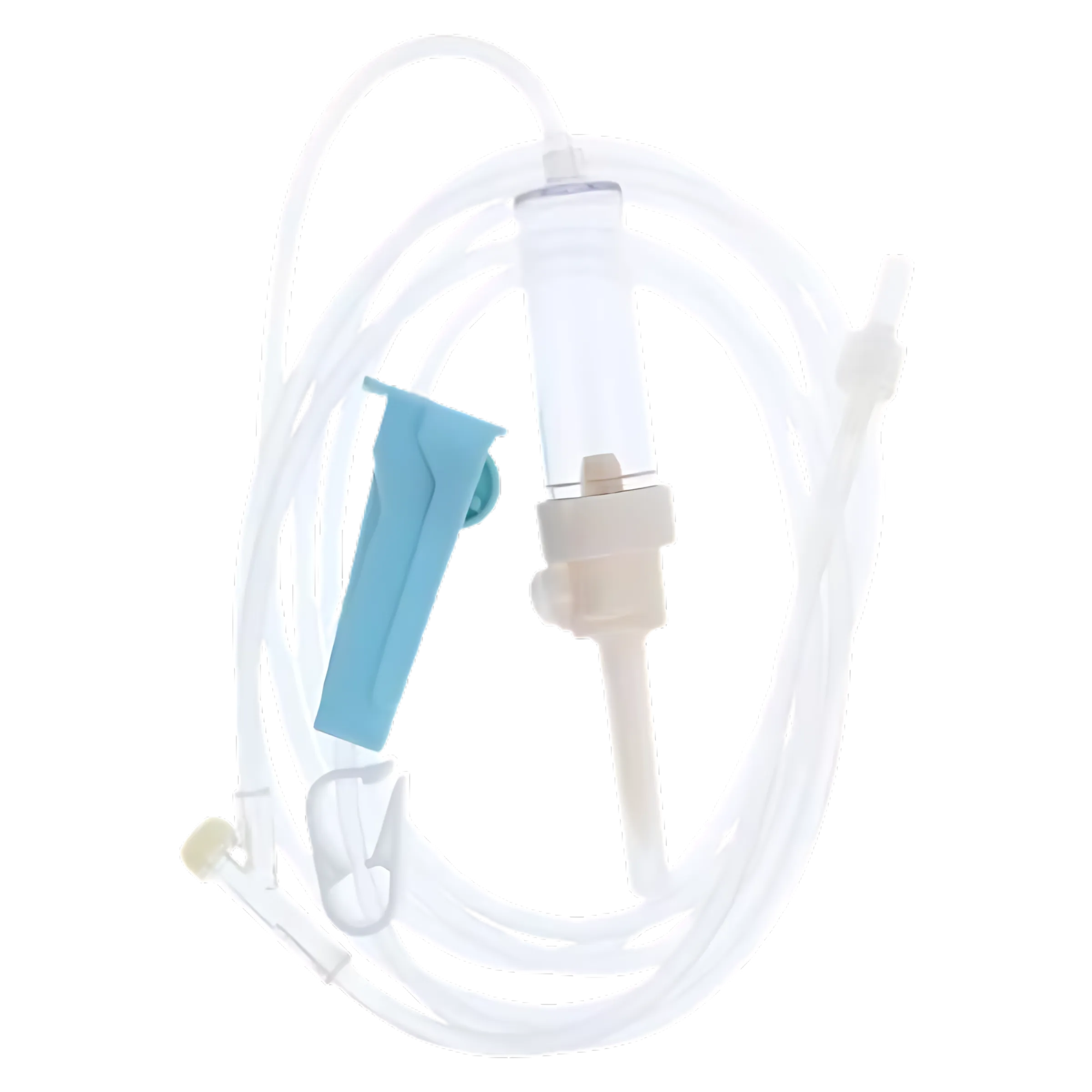 Primary IV Administration Set ExeLInt® Gravity 1 Port 15 Drops / mL Drip Rate Without Filter 78 Inch Tubing Solution Without Flow Regulator - 29082