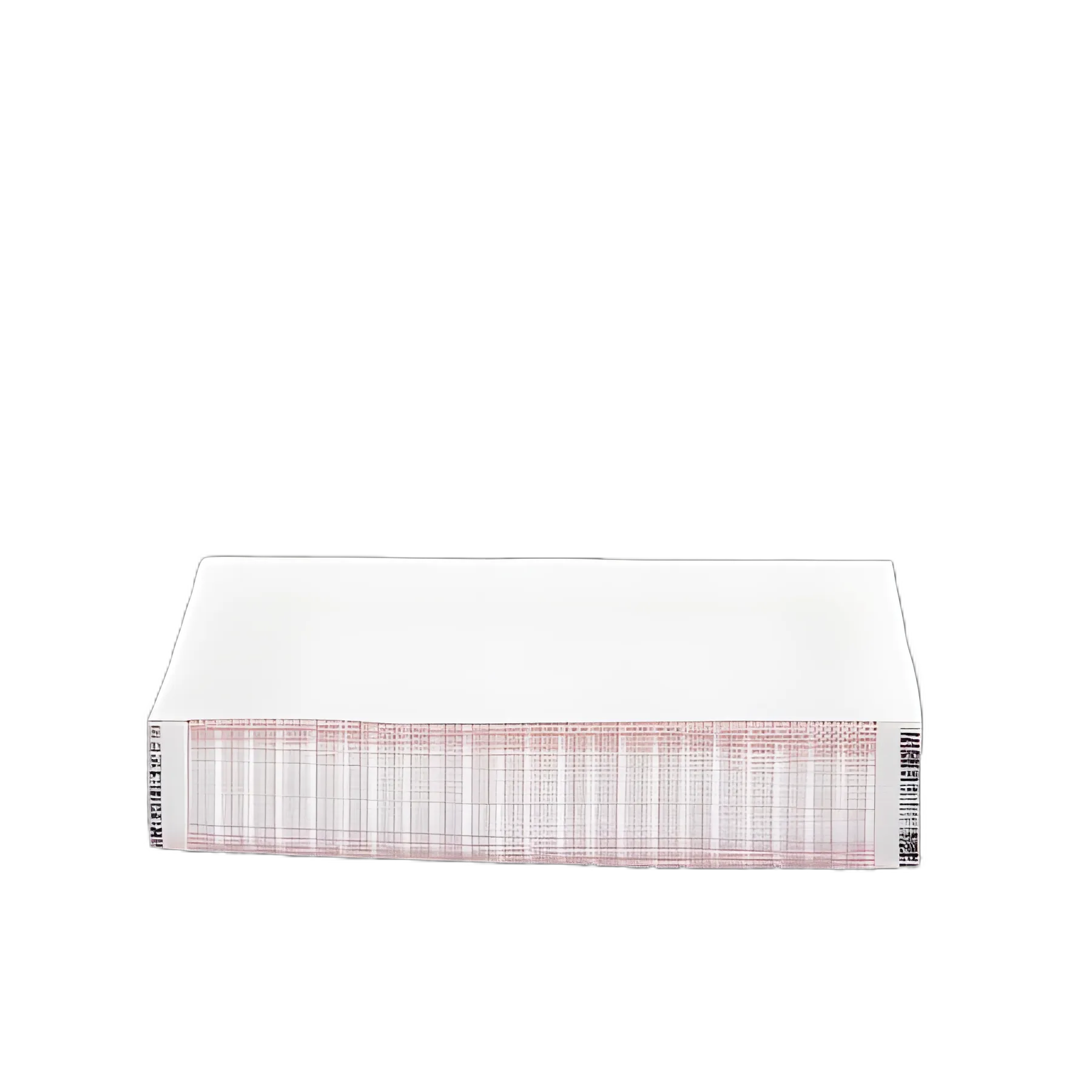 McKesson Thermal Diagnostic Recording Paper 90mm X 90mm Z-Fold with Red Grid for Zoll Models