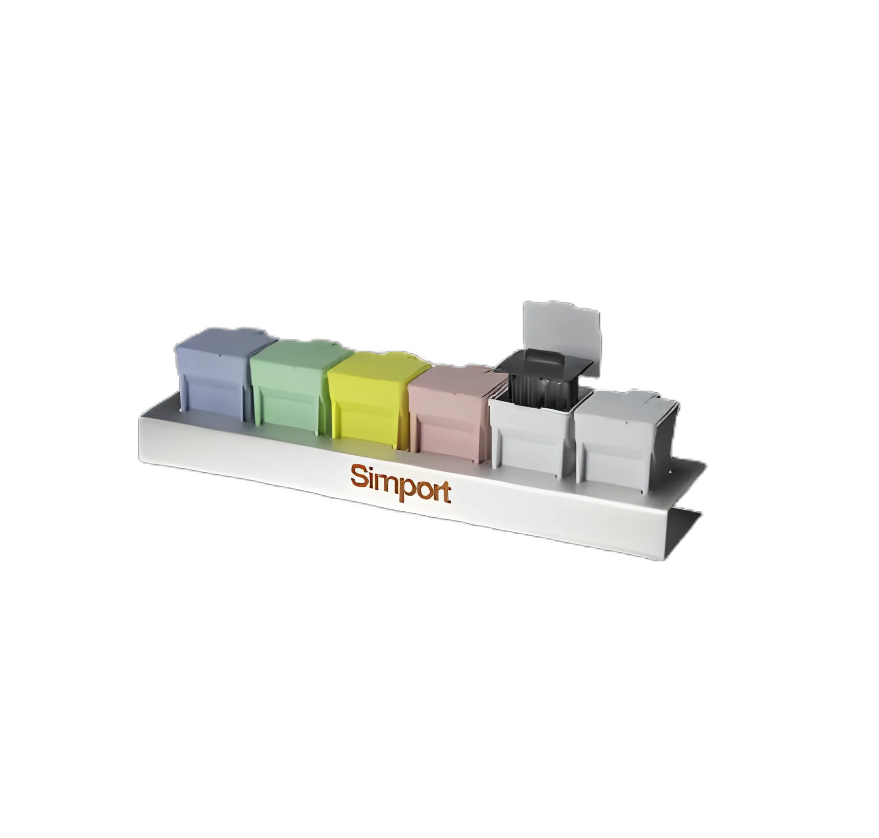 Slide Staining Rack Kit EastDip™ Aluminum / Acetal 6 Jar Capacity