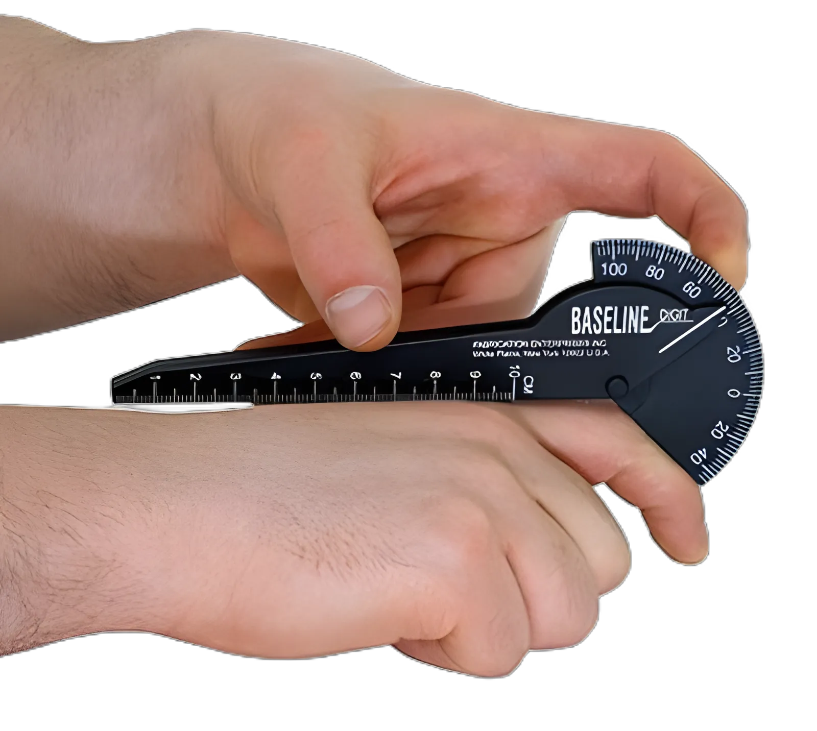 Baseline® 6" Plastic Finger Goniometer for Range-of-Motion Assessment - 12-1014-25