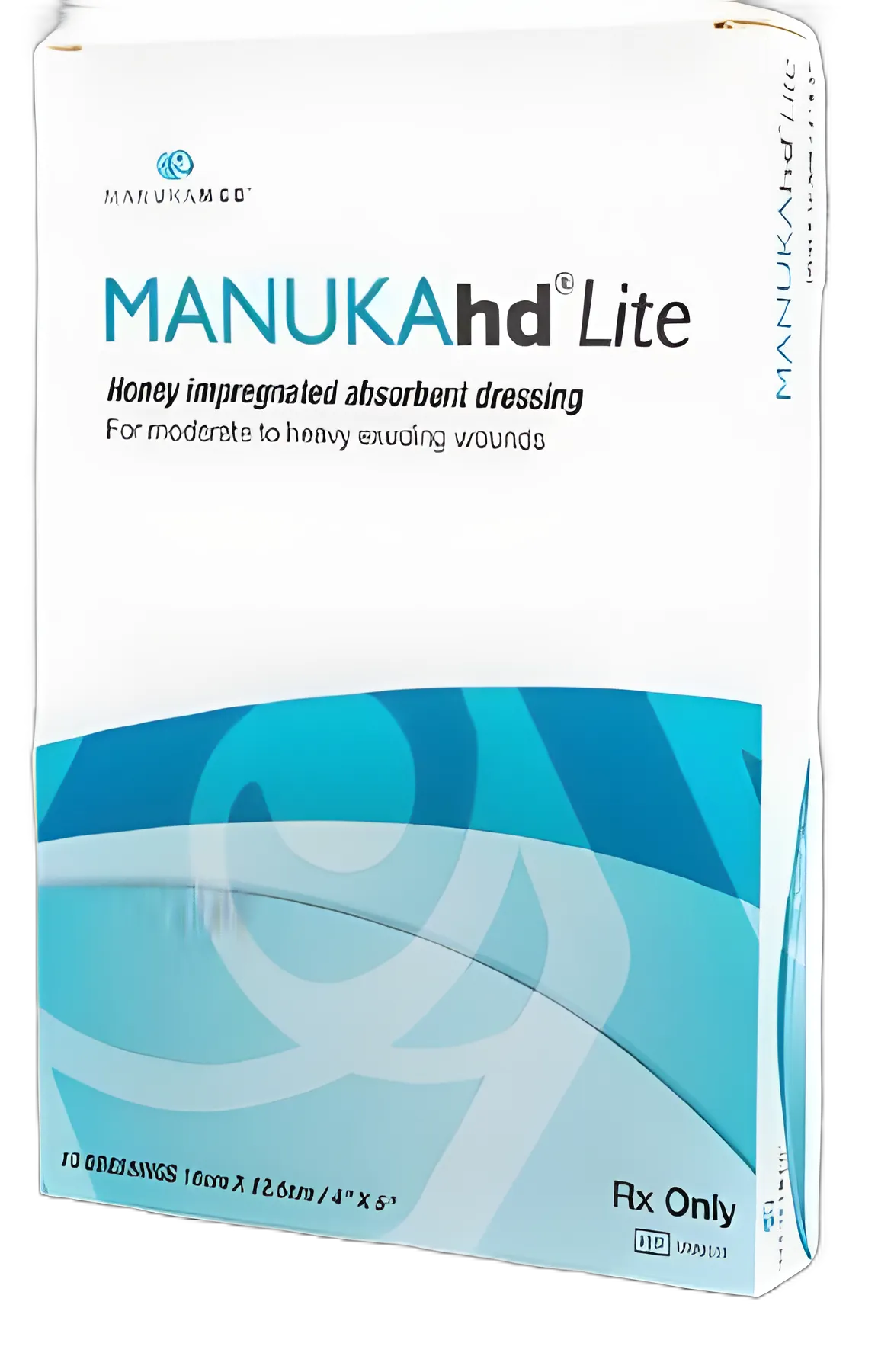 MANUKAhd Lite® Honey Impregnated Wound Dressing 2x2 Inch - Sterile Leptospermum Scoparium Pad