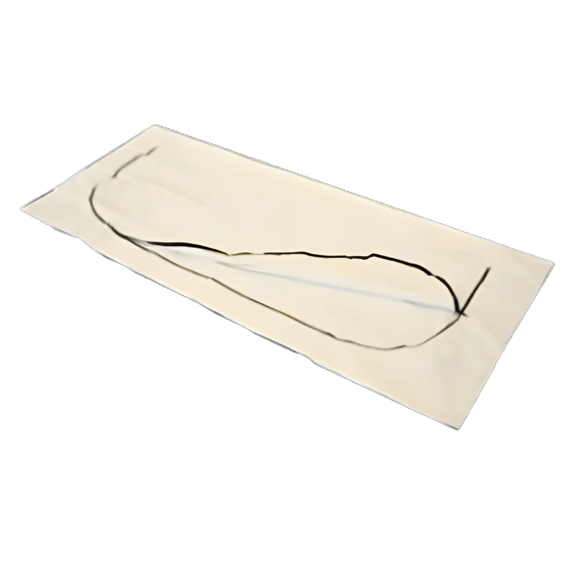 Post Mortem Bag EnviroMed-Bag® 40 W X 96 L Inch X-Large Olefin Film Zipper Closure, Envelope Style