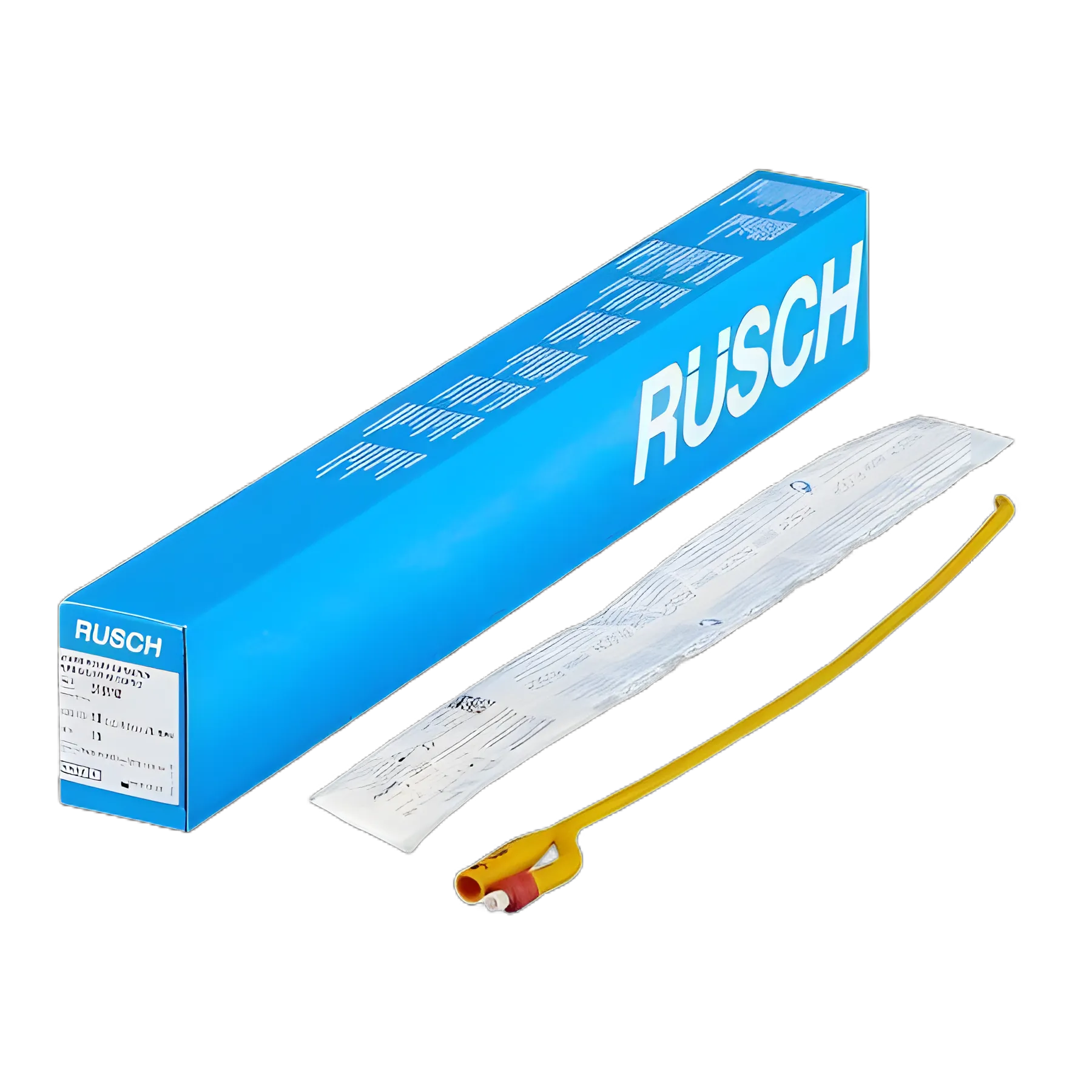Foley Catheter Rusch PureGold® 2-Way Coude Tip 5 cc Balloon 18 Fr. PTFE (Teflon) Coated Latex
