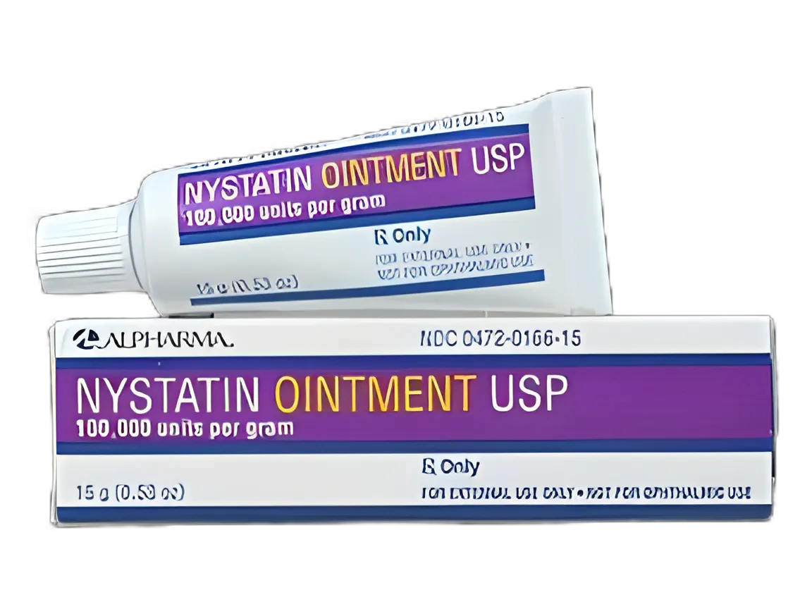 Nystatin 100,000 U / Gram Ointment Tube 15 Gram - 00472016615