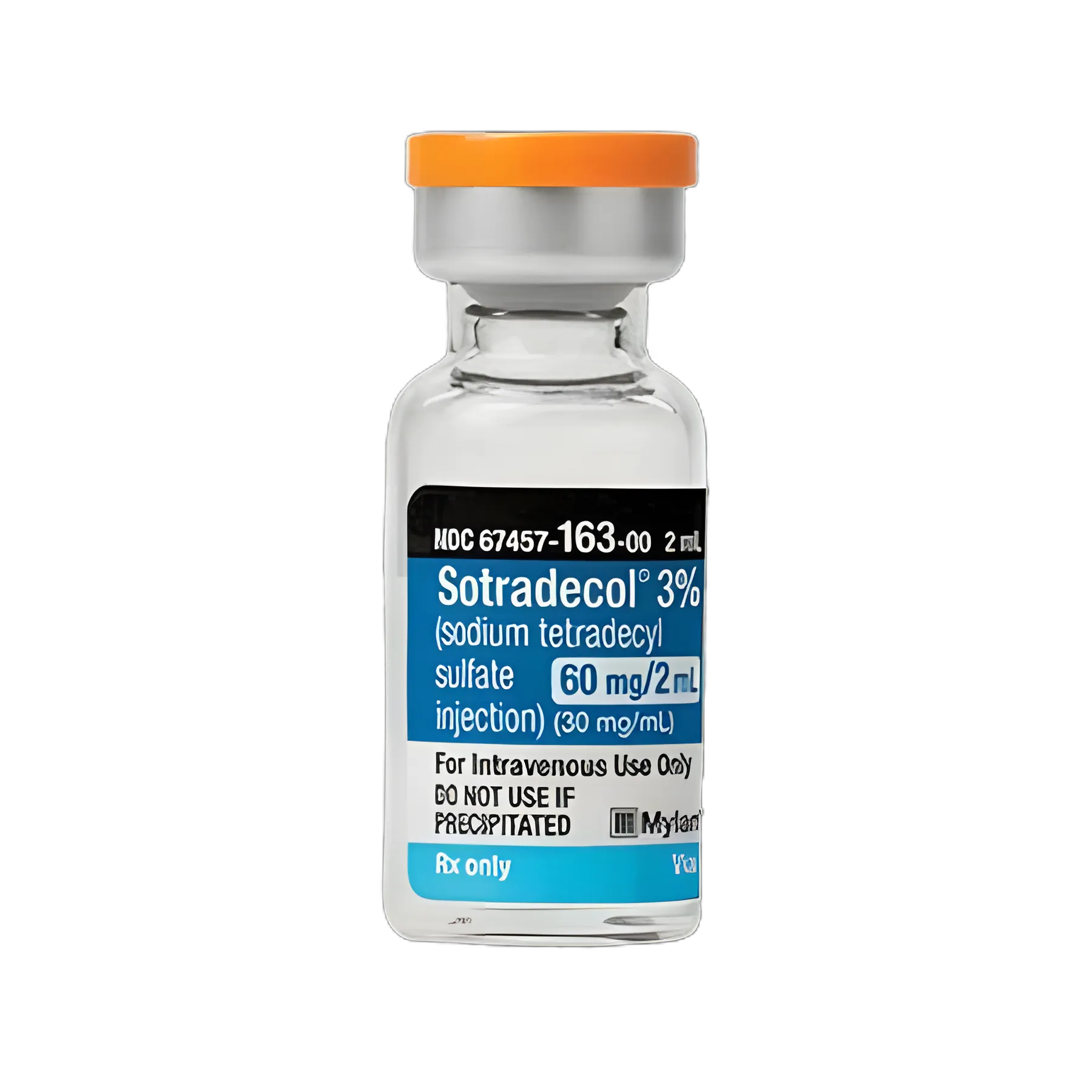 Sotradecol® Sodium Tetradecyl Sulfate 3% Injection Vial 2 mL - 1016350