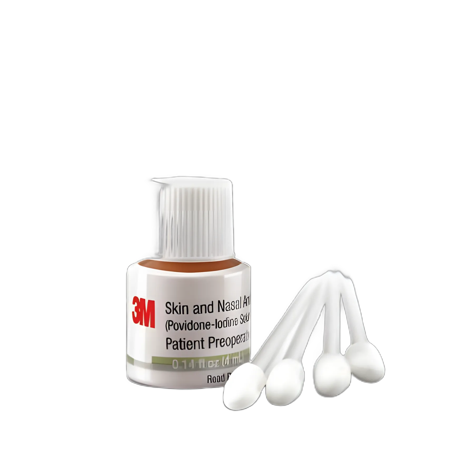 Skin and Nasal Antiseptic 3M™ 4 mL Bottle 5% Strength Povidone-Iodine NonSterile