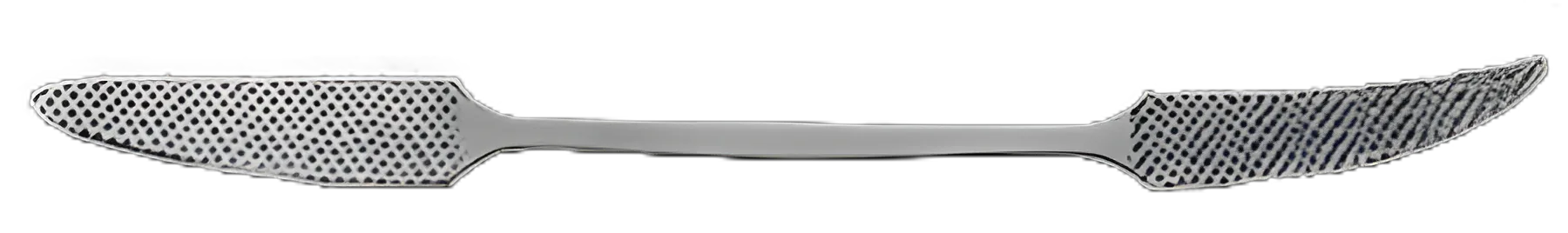 Bone Rasp V. Mueller Putti 10-1/2 Inch Stainless Steel Reusable Curved Thin Long Triangular Shaped Blades with Rounded Tips - OA4450