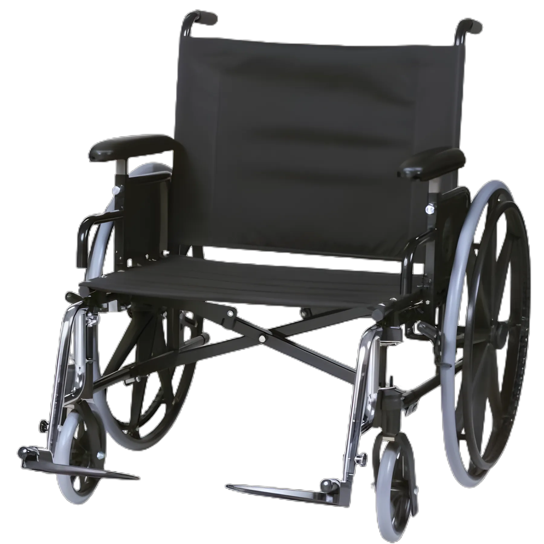 Regency 450 Bariatric Wheelchair with Desk Length Arms and Swing-Away Footrest, 28 Inch Seat Width, Up to 450 lbs. Capacity