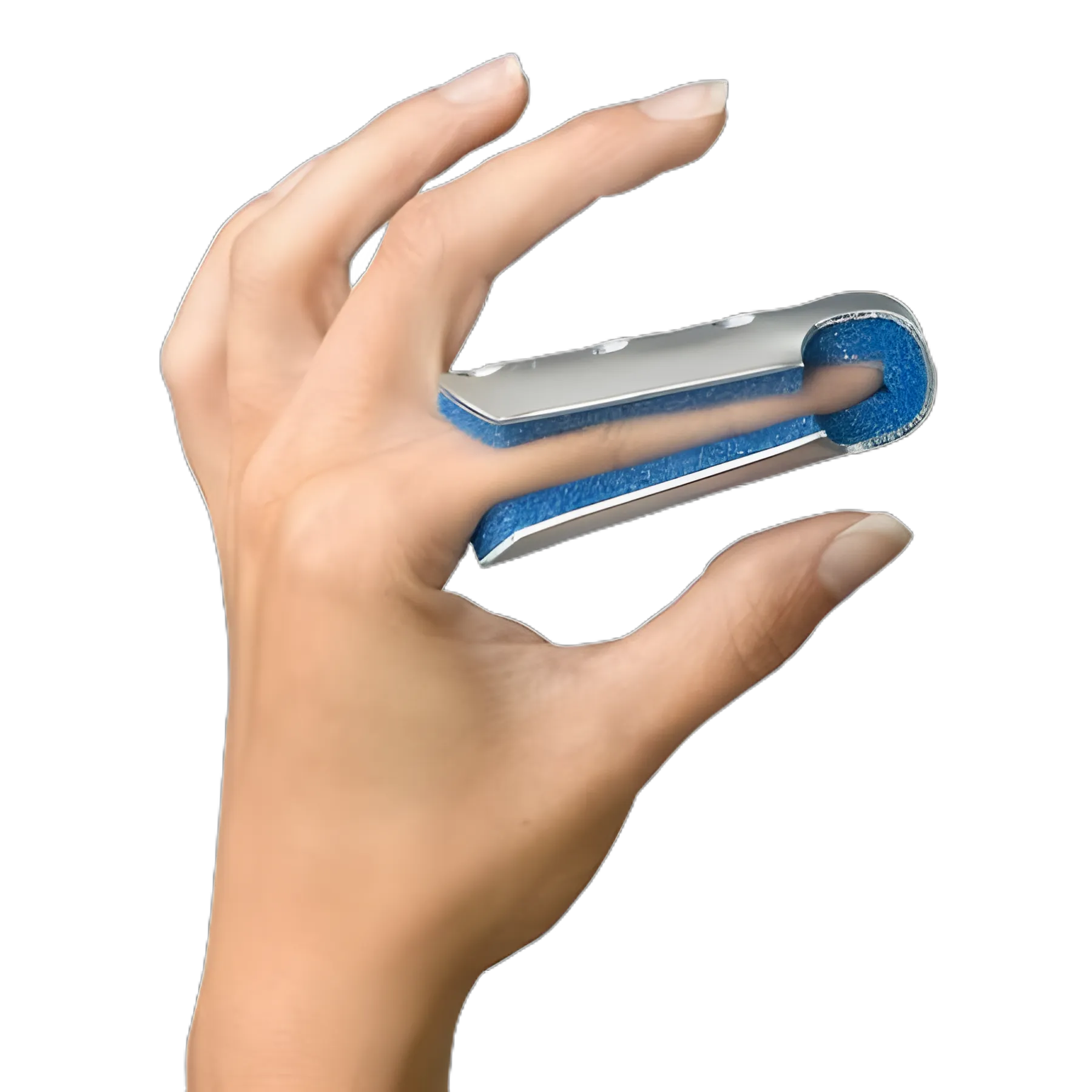 Finger Cot Pad Small Right Hand Blue