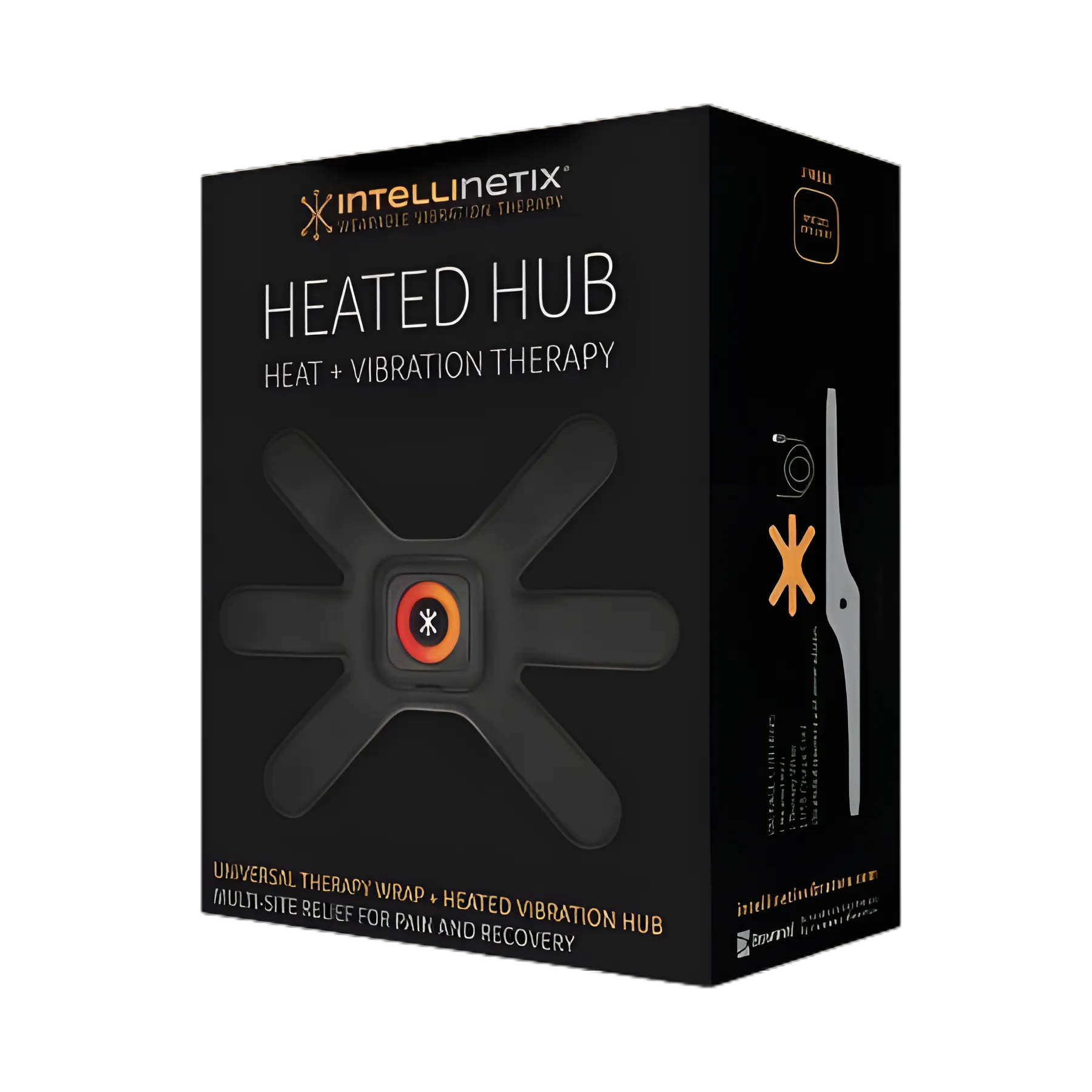 Heat + Vibration Therapy Wrap Intellinetix® Arm / Leg / Lumbar One Size Fits Most