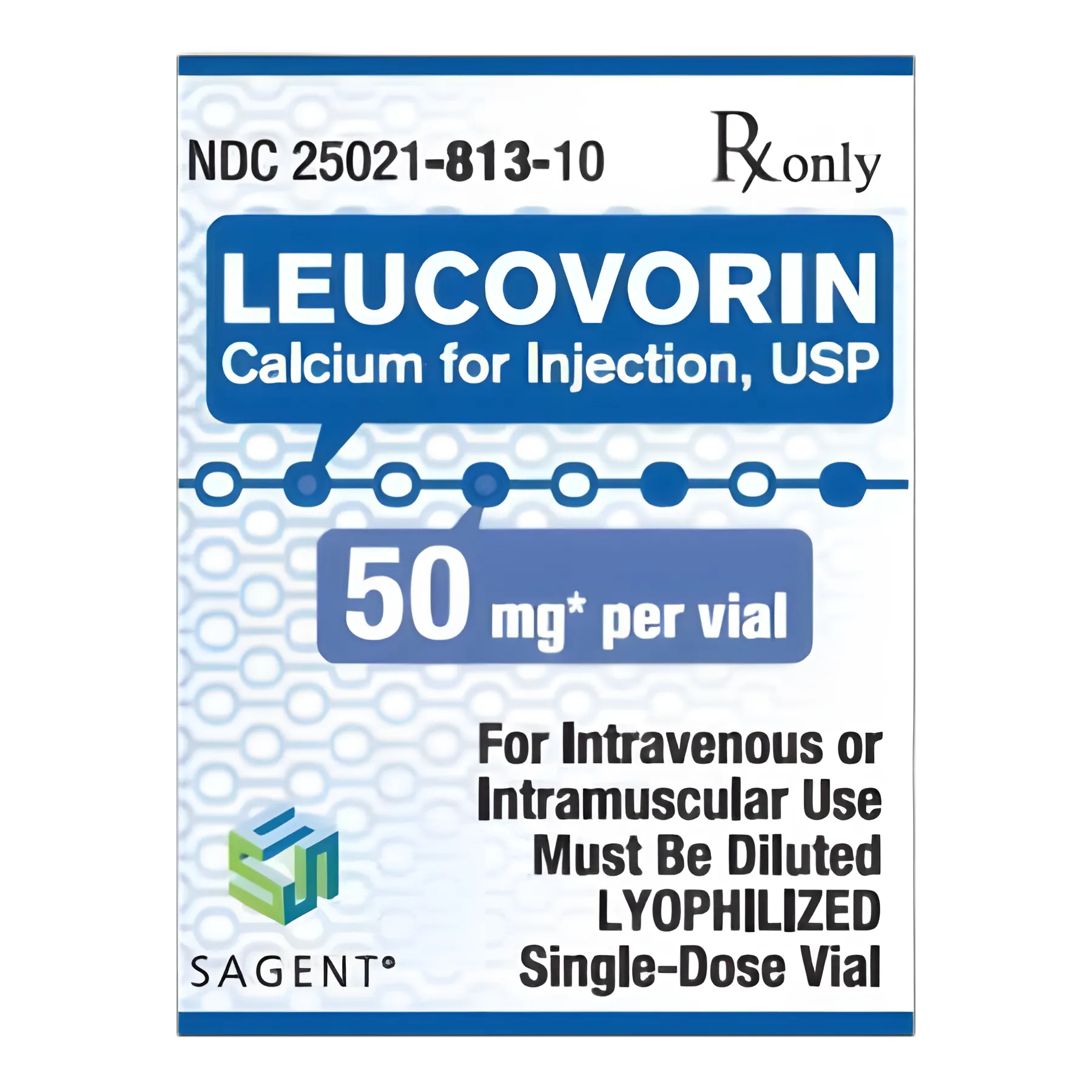 Leucovorin Calcium 50 mg Injection Single-Dose Vial 5 mL
