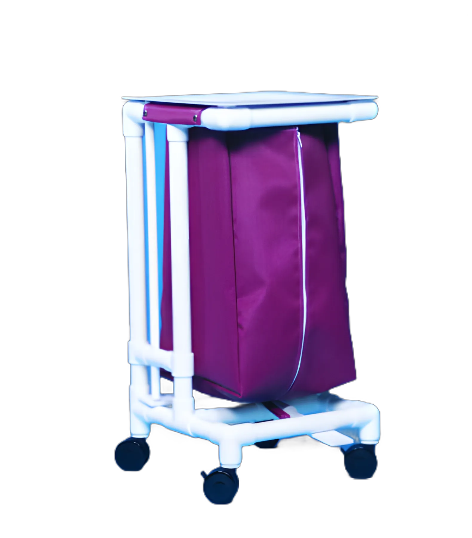 Single Hamper with Bag Classic 4 Casters 39 gal. - LH21 - 3